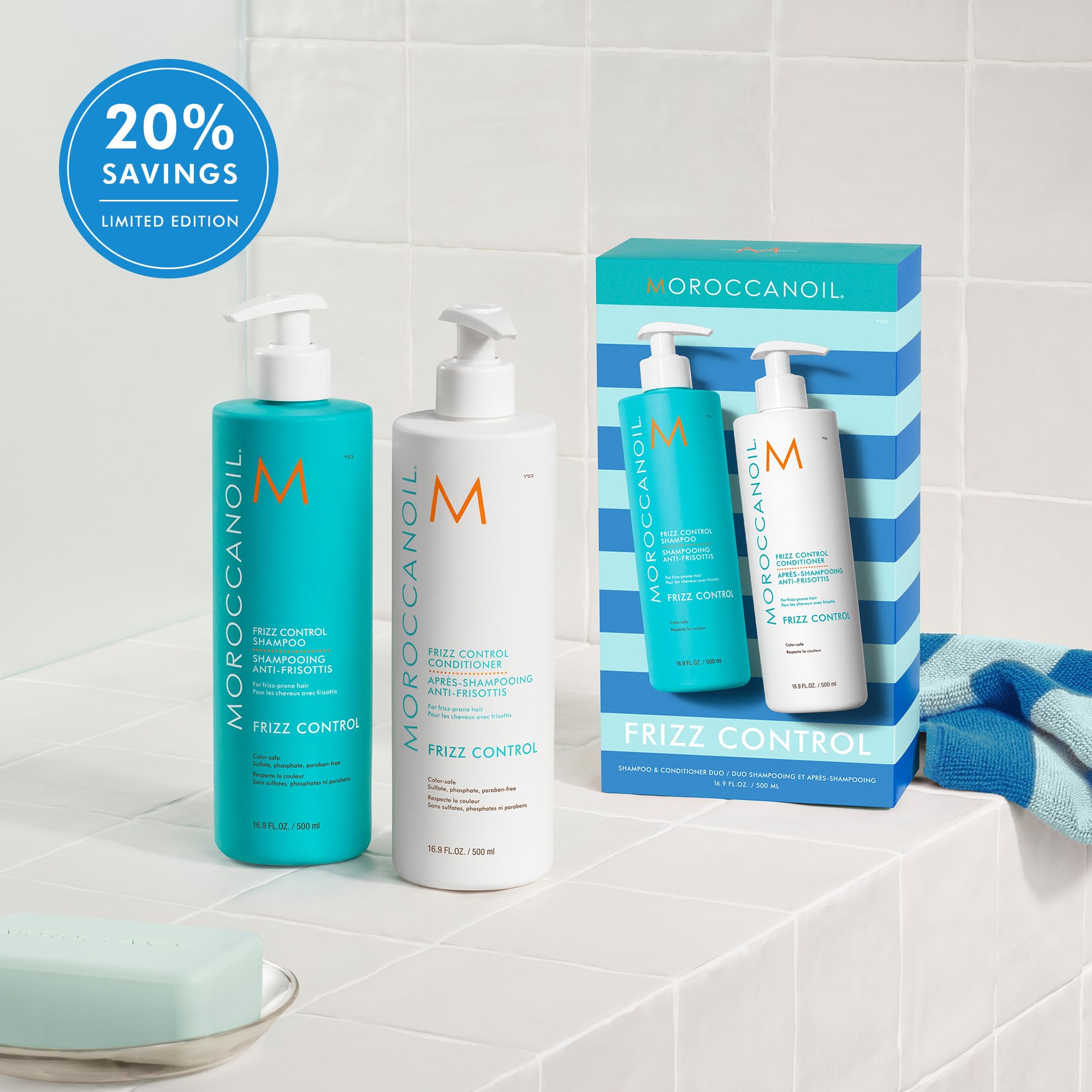 Moroccanoil Shampoo & Conditioner Half-Liter Set