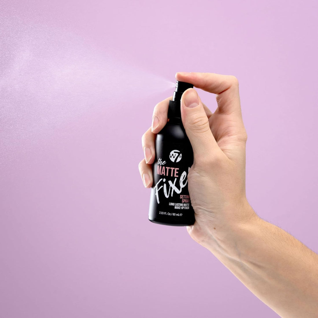 W7 The Fixer Makeup Setting Spray - Matte Finish - Long-Lasting, Ultra-Fine Formula - Cruelty Free and Vegan Halalzen