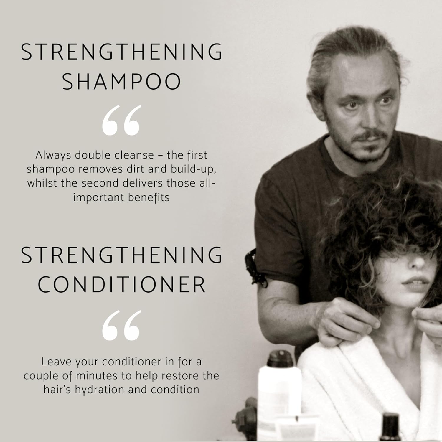 Percy & Reed Shampoo & Conditioner 2 x 250ml, Hair Growth Shampoo and Conditioner, Reduces Breakage, Builds Strength, Adds Thickness, Moisturises Dry Damaged Hair, Give Me Strength Collection Halalzen