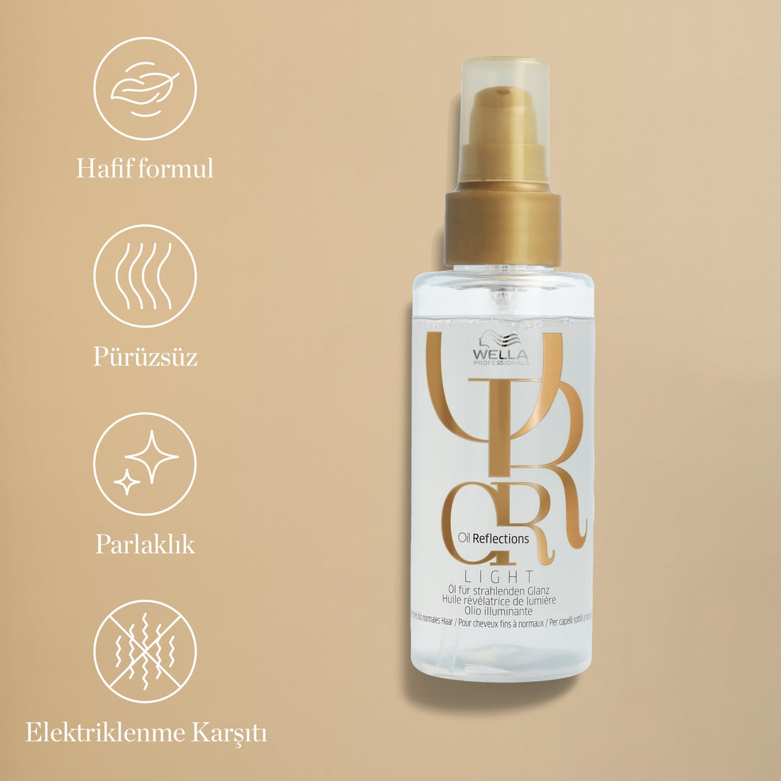 Wella Professionals Oil Reflections Light Luminous Reflective Hair Oil 100ml