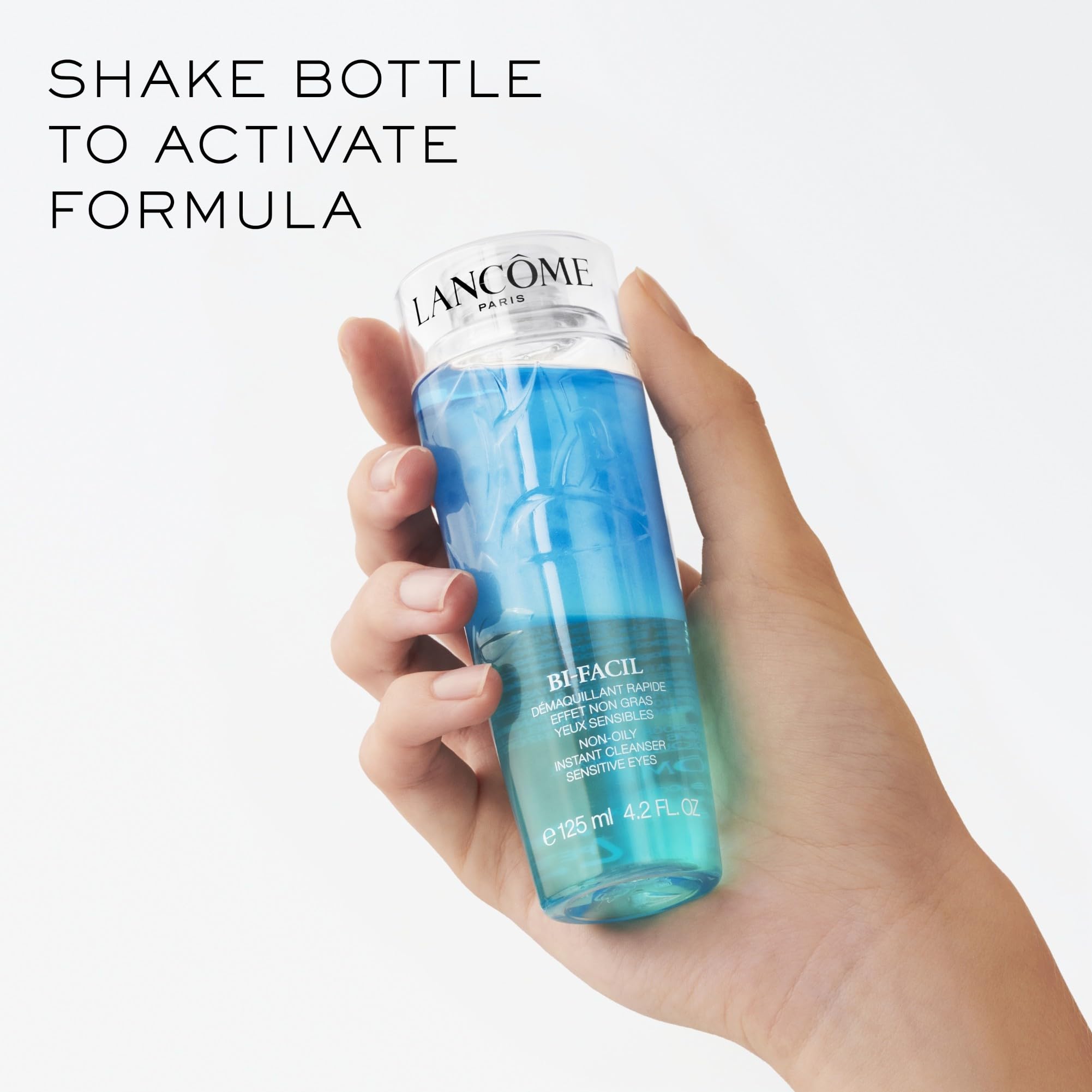 Lancôme Bi-Facil Eye Makeup Remover, Non-Oily, Bi-Phase, Dissolves Waterproof Mascara, Instant Action, Gentle for Sensitive Eyes, Effortlessly Removes Make-up Halalzen