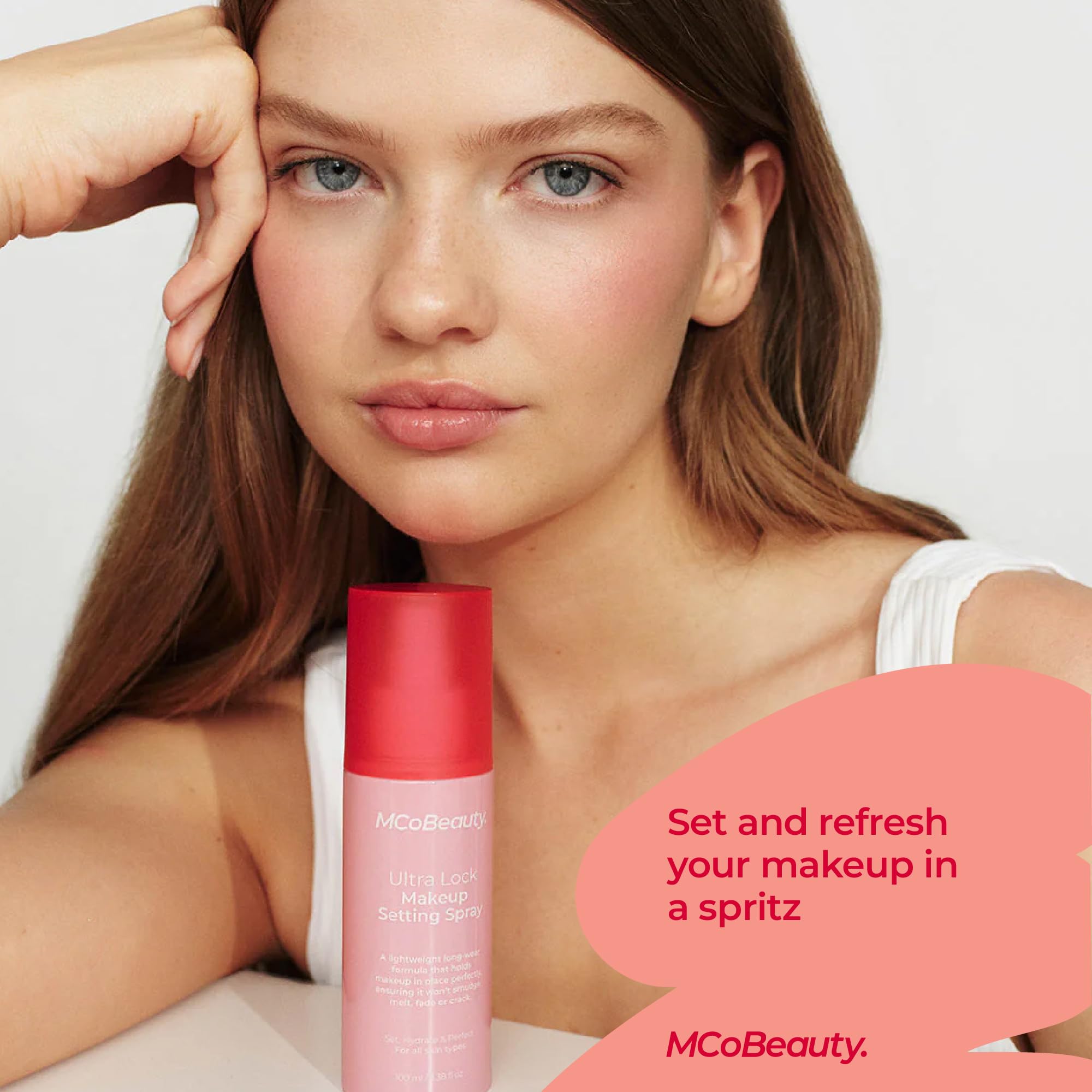 MCoBeauty - Miracle Flawless Setting Spray - Hydrating Multi-Use Mist with Aloe Vera and Glycerin - Primes, Sets and Refreshes Makeup - Setting Spray Makeup - 100ml Halalzen