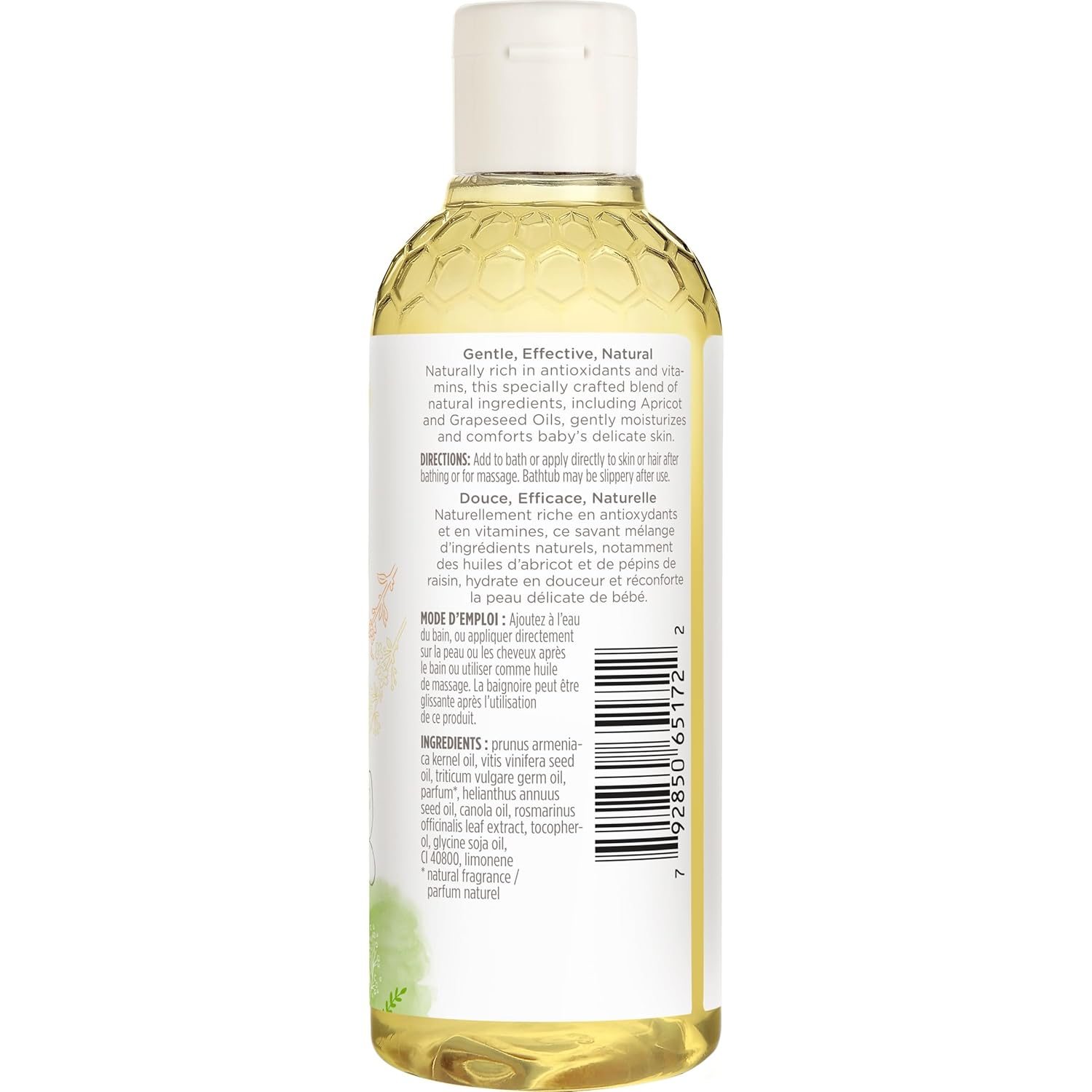 Burt's Bees Baby Nourishing Baby Oil, 100% Natural Origin Skin Care - 5 Ounce Bottle Halalzen