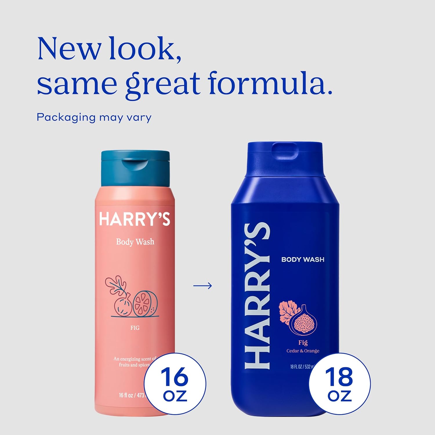 Harry's Body Wash for Men Variety Pack - 3 x 532ml Signature Scents - Sulphate, Paraben & Dye Free - Moisturising, Cleansing & Deep Cleanse - Perfect for Sensitive Skin