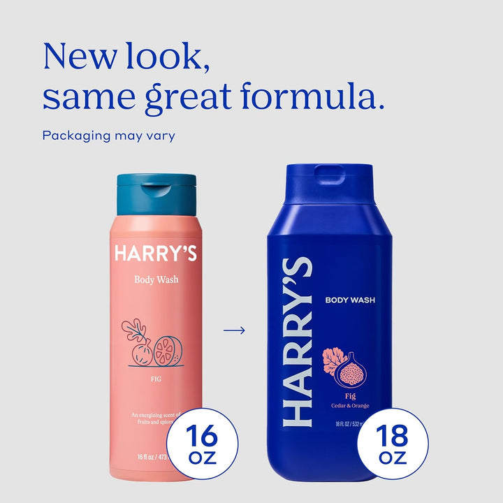 Harry's Body Wash for Men Variety Pack - 3 x 532ml Signature Scents - Sulphate, Paraben & Dye Free - Moisturising, Cleansing & Deep Cleanse - Perfect for Sensitive Skin Halalzen