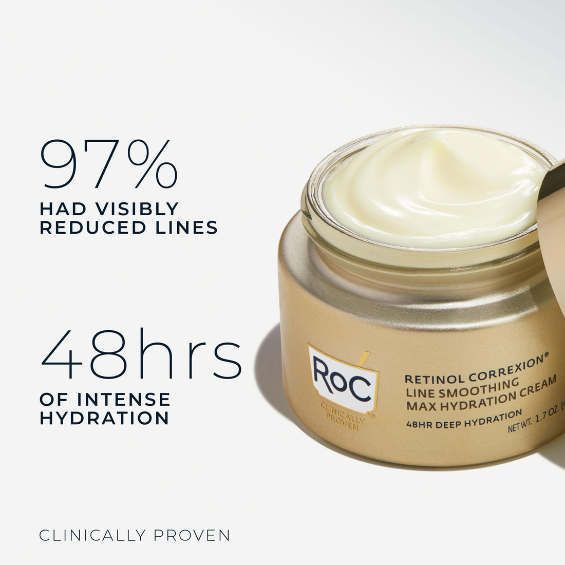 RoC Retinol Correxion Line Smoothing Eye Cream | For Wrinkles, Dark Circles & Puffy Eyes | 15 ml