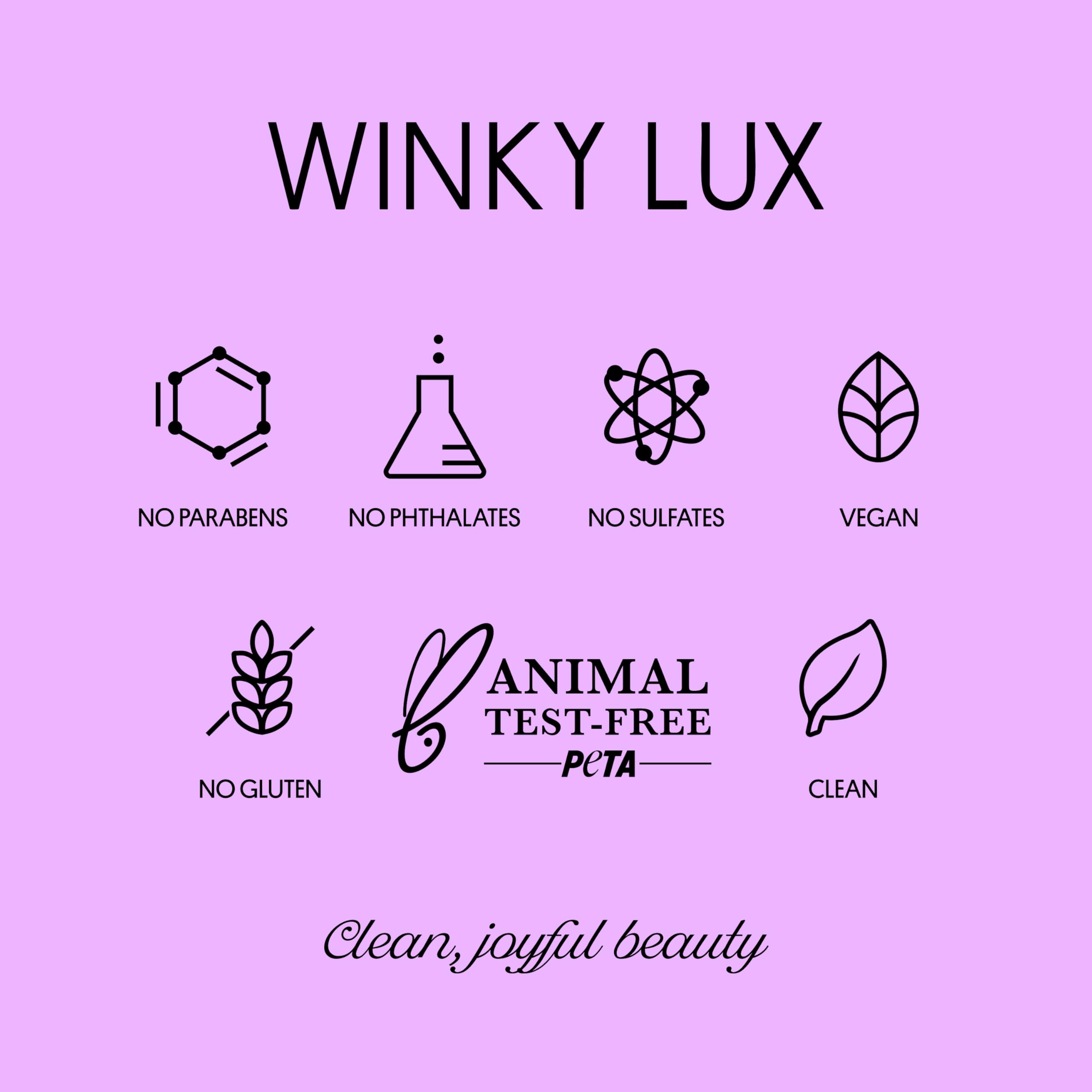 Winky Lux Uni-Brow Eyebrow Pencil, Dual-Ended with Spoolie, Waterproof Brow Definer with Ultra-Fine Tip, Universal Shade for Natural Looking Brows (Brown, Blonde, Taupe)
