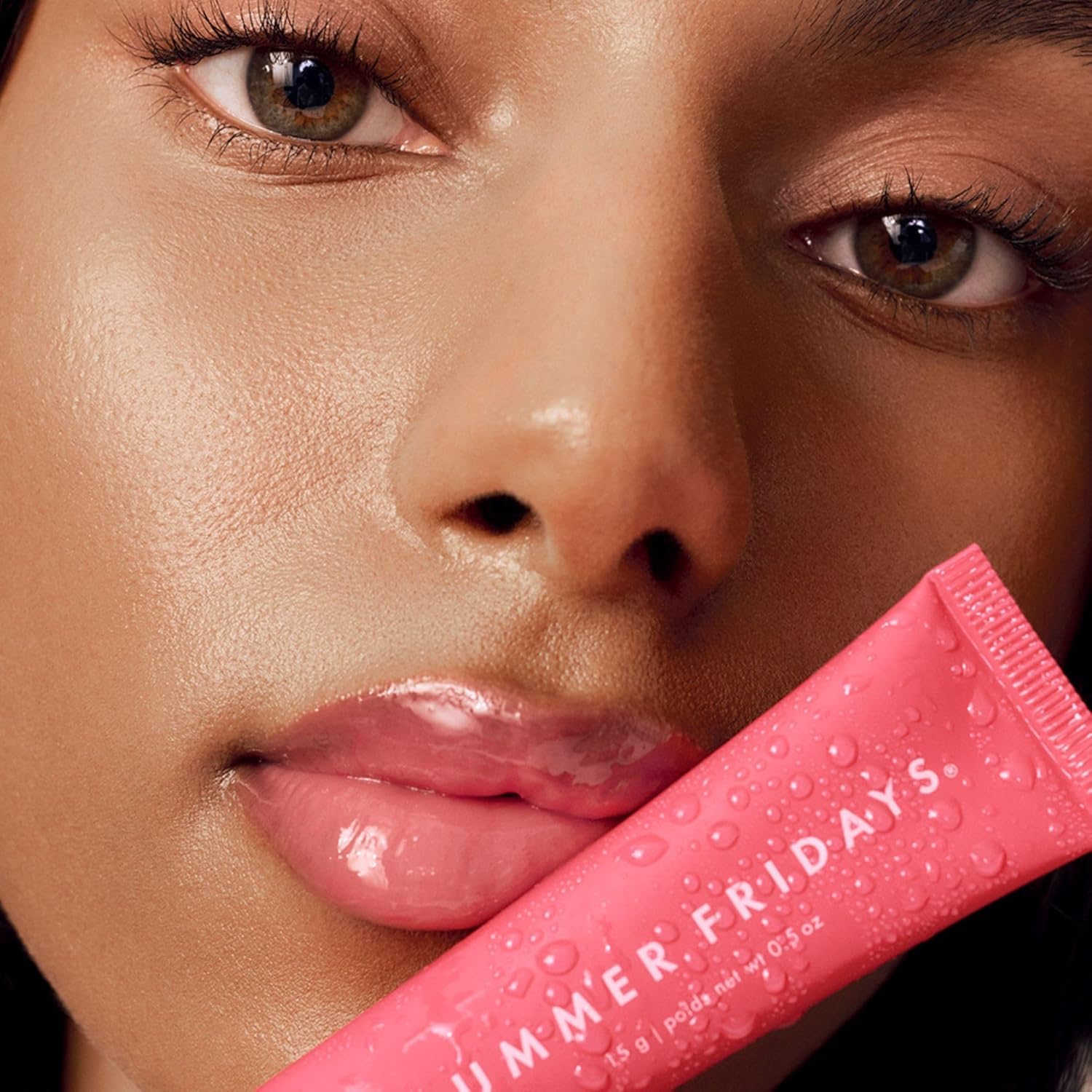 Summer Fridays Tinted Lip Butter Balm - Conditioning Vegan Lip Balm for Instant Moisture, Shine & Hydration - Sheer-Tinted, Soothing Skincare - Pink Sugar (.5 Oz)