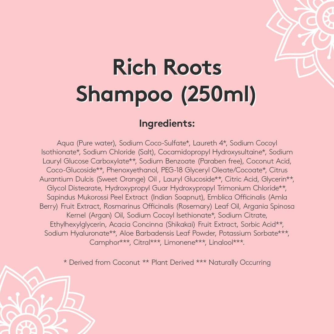 Delhicious Amla Hair Oil & Rosemary Oil Conditioner for Hair Growth - Rich Roots Vegan Conditioner for Thinning Hair, Damaged Hair, Dry Scalp - Shea Butter & Argan Oil - Ayurveda, Sulphate Free, 250ml