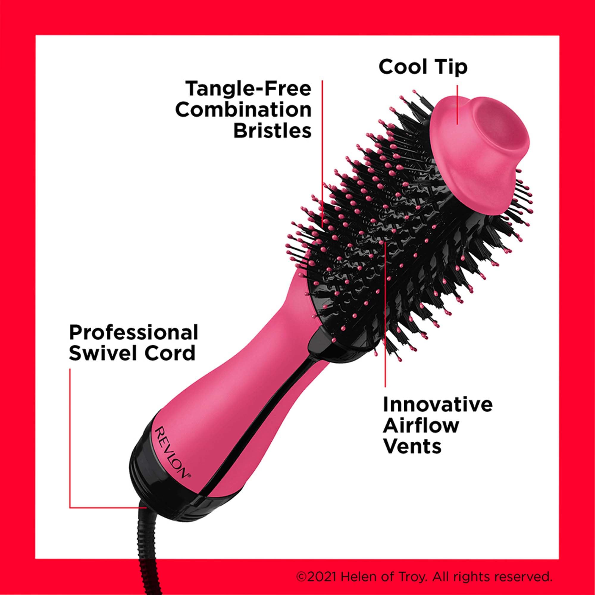 Revlon Hair Tools RVHA6017UK Tangle Free Hot Air Styler, Black Halalzen