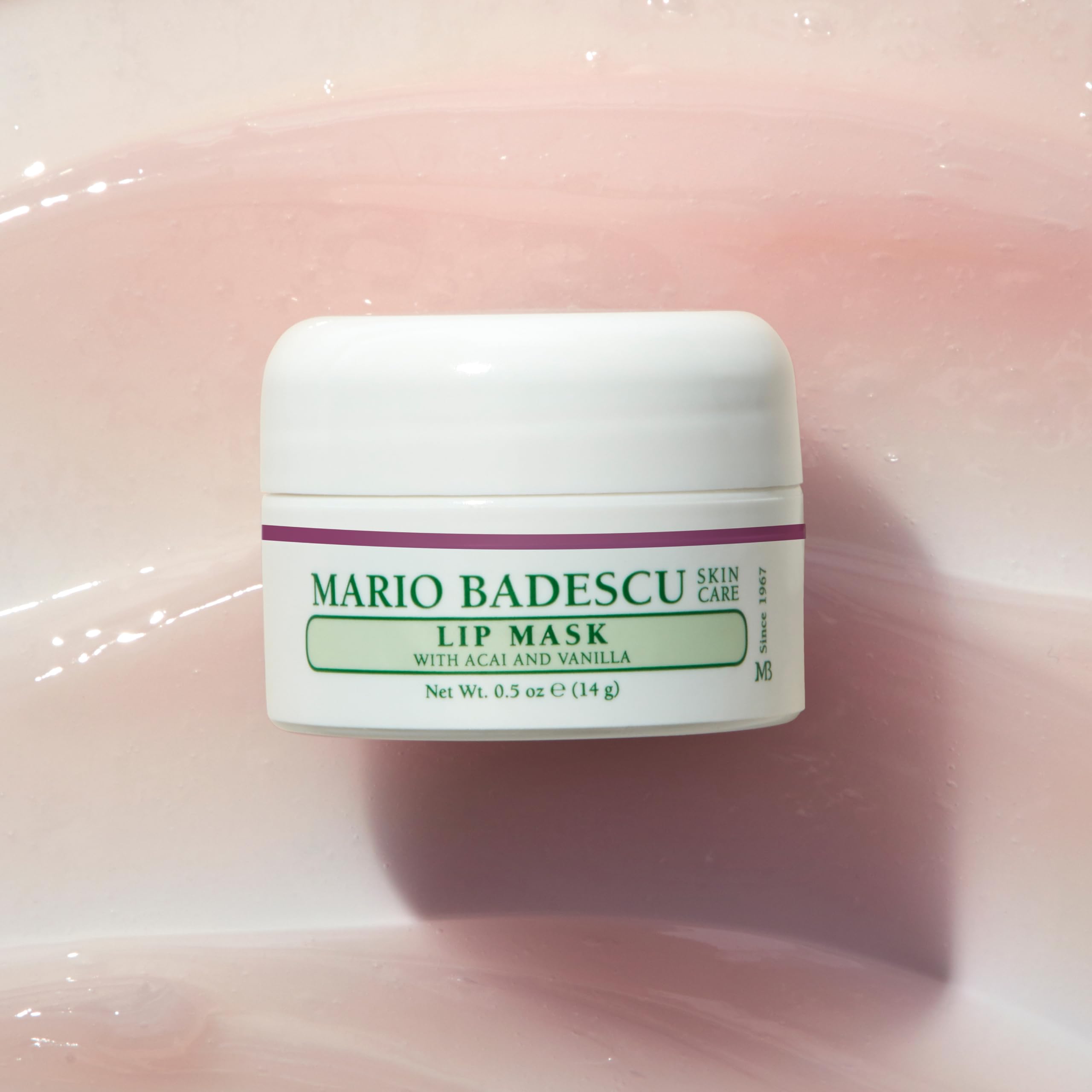 Mario Badescu Lip Mask, Overnight Lip Treatment Enriched With Skin Softening Coconut Oil and Hydrating Shea Butter Halalzen