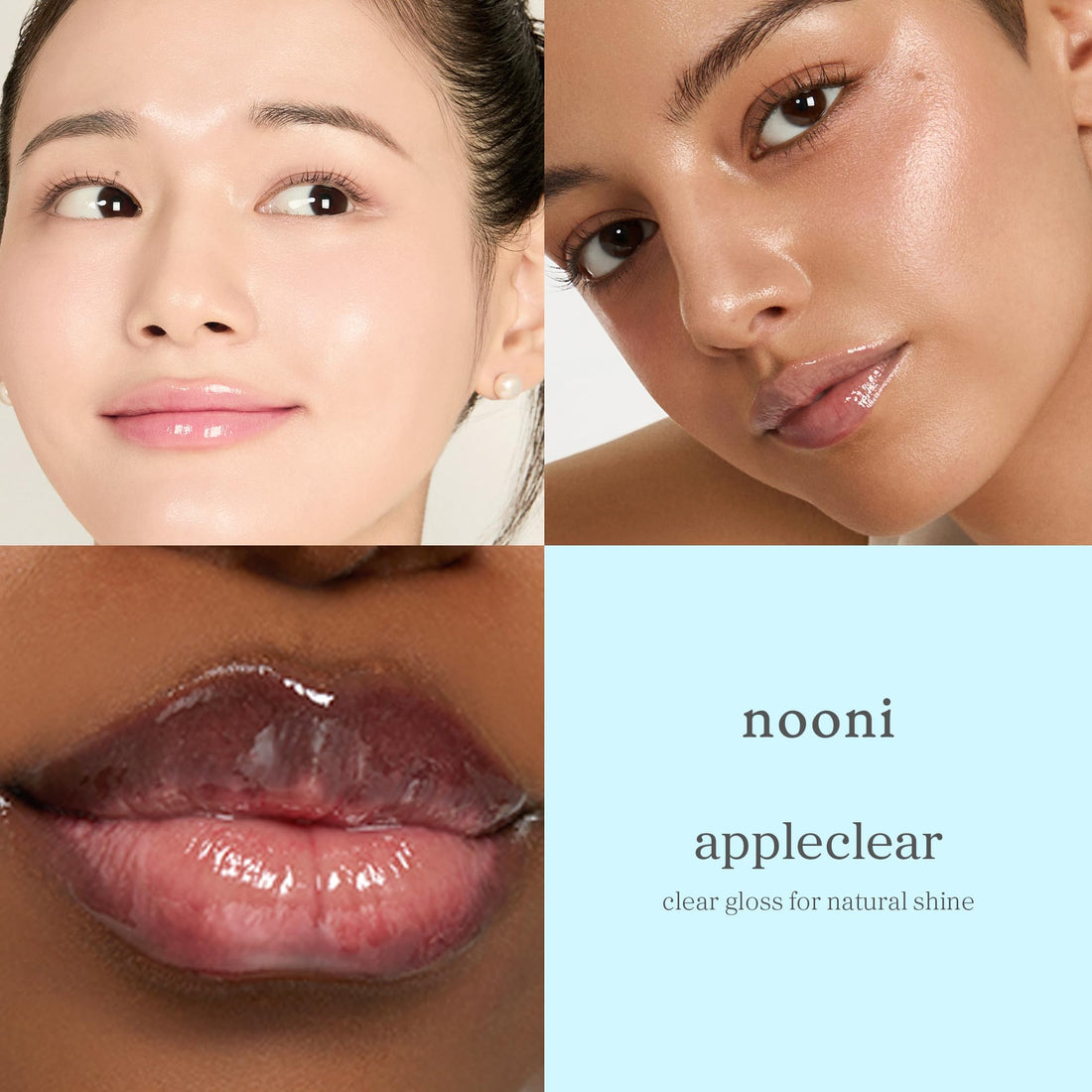 NOONI Korean Lip Oil - Applepeony | Long-Lasting, Moisturizing, Plumping, Revitalizing for Dry Lips, Waterproof, No Peel Off, Hydrating Lip Stain, Stocking Stuffers, Cute Stuff, 0.12 FL Oz Halalzen