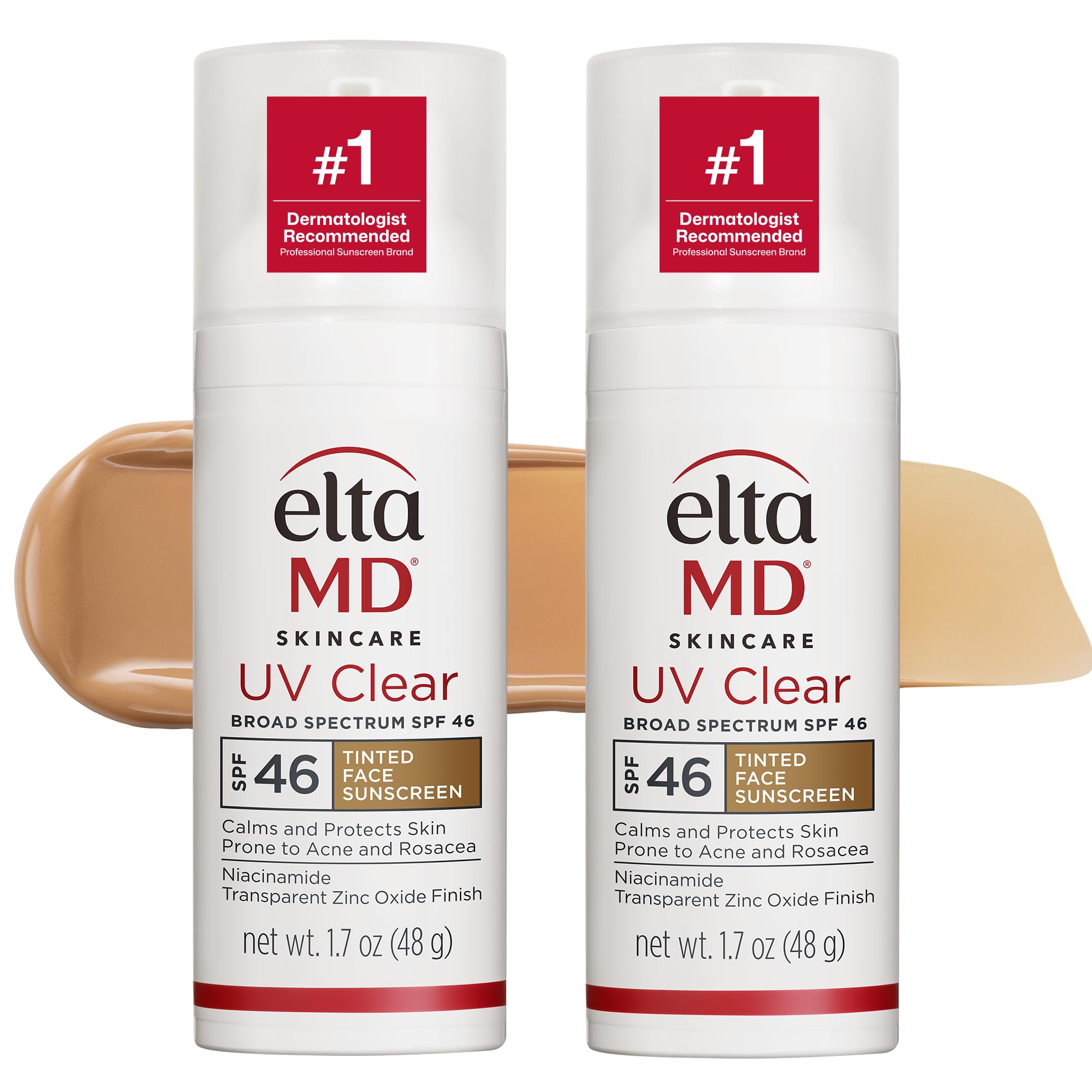 EltaMD UV Clear Face Sunscreen, Oil Free Sunscreen for Sensitive Skin with Zinc Oxide, Dermatologist Recommended Halalzen