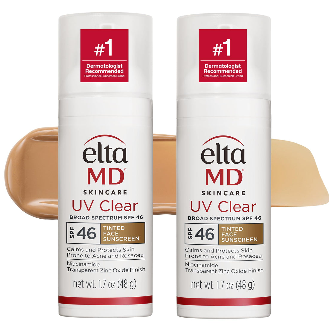 EltaMD UV Clear Face Sunscreen, Oil Free Sunscreen for Sensitive Skin with Zinc Oxide, Dermatologist Recommended Halalzen