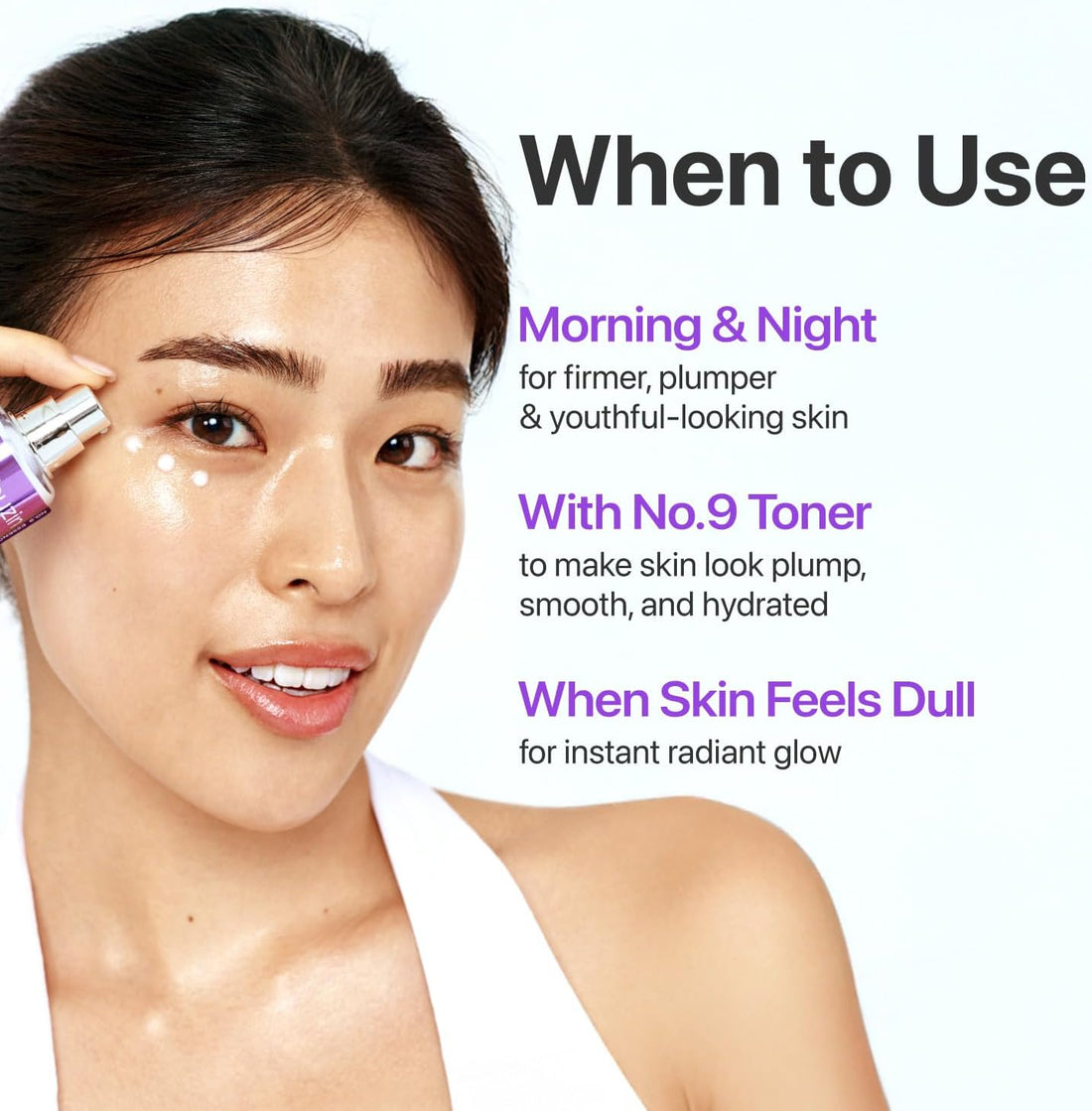 numbuzin No.9 Anti-Aging Essence with NAD+ & Peptides | Firming Serum for Wrinkles & Fine Lines | For Smoother, Radiant Skin | Serum | Korean Skincare | 50 ml (1.69 fl. oz.)