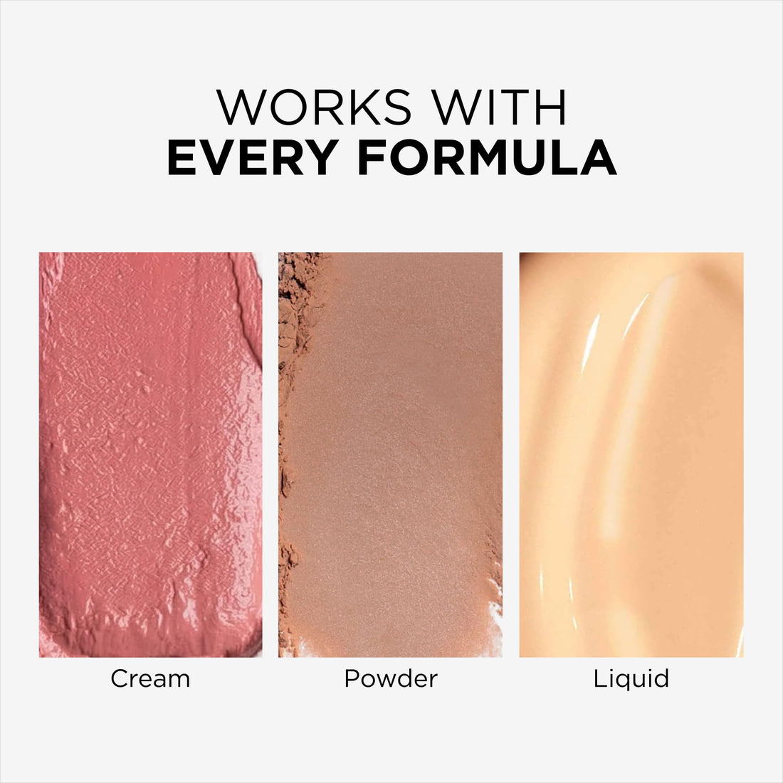 Haleys Beauty Kabuki Foundation Brush For Applying Powder, Foundation, Bronzer, Blush, and Mineral Make up, Soft Bristles, Seamless Blending, Makeup Brushes Essential, Vegan & Cruelty Free