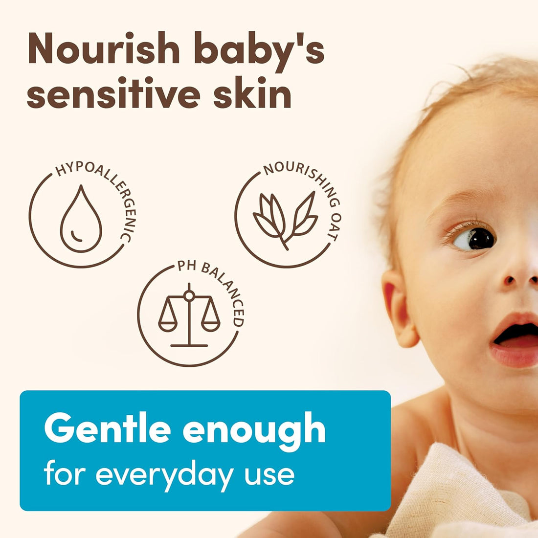Aveeno Baby Wash & Shampoo For Hair & Body, Tear-Free, 8 oz.
