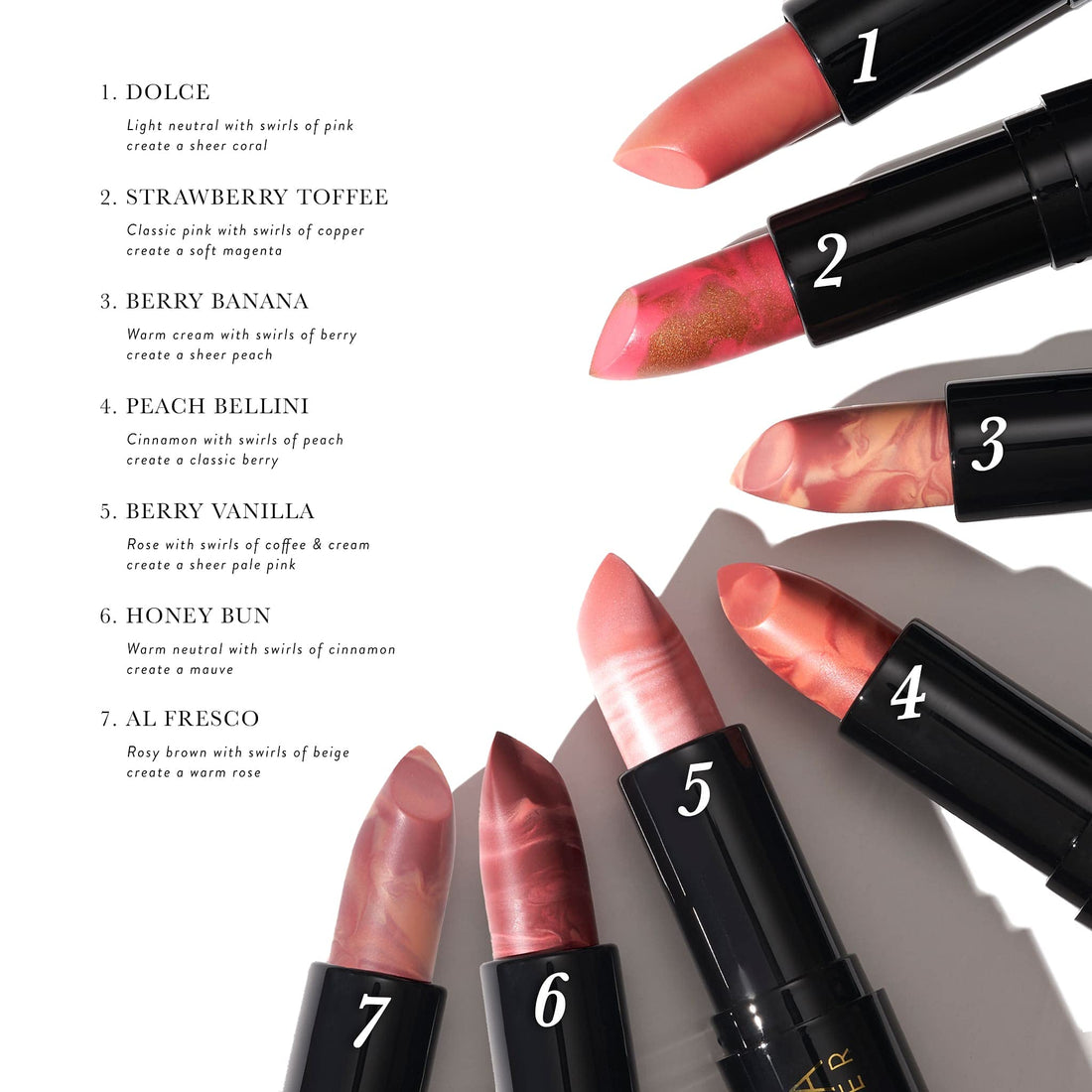 LAURA GELLER NEW YORK Italian Marble Sheer Lipstick - Berry Vanilla - Hydrating & Lightweight - Vitamin E & Caster Seed Oil - Cream Finish