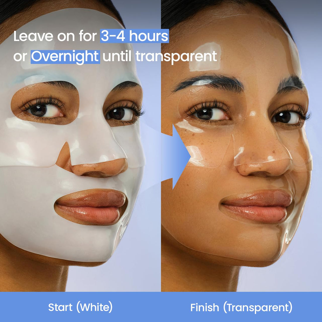 BIODANCE Bio-Collagen Real Deep Face Mask 4 Pcs | Hydrogel Overnight Mask | Pore Minimizing and Elasticity Improvement | Korean Face Mask for Glass Skin | Korean Skincare