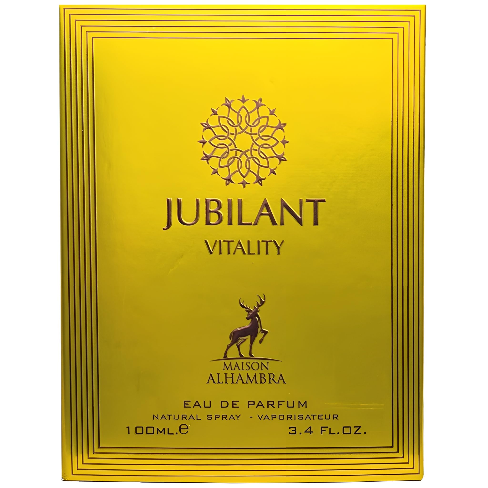 Maison Alhambra Delilah Blanc – Citrus, Amber, Floral, Musky – Eau de Parfum Spray Long-Lasting Fragrance for Women, 3.4 Ounce / 100 ml