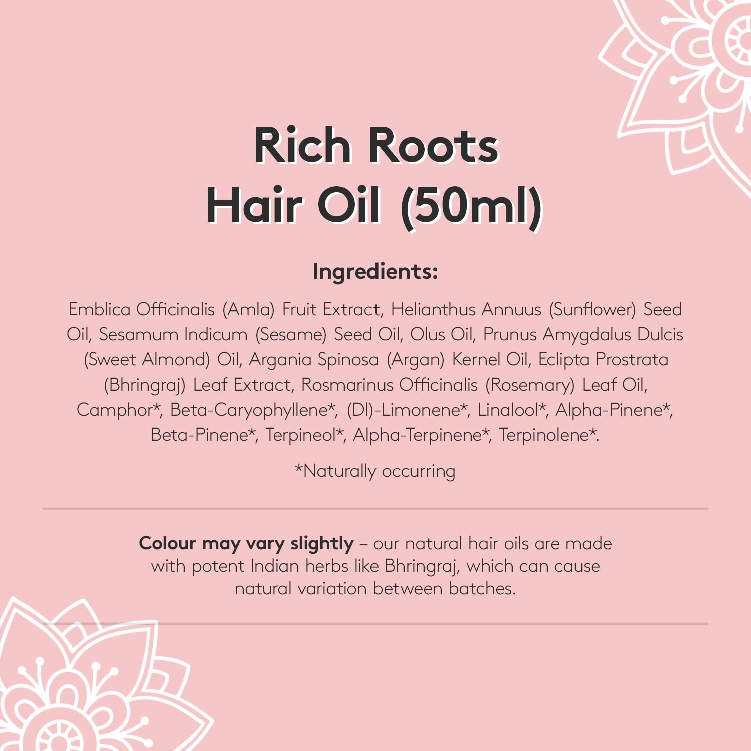 Delhicious Amla Hair Oil & Rosemary Oil Conditioner for Hair Growth - Rich Roots Vegan Conditioner for Thinning Hair, Damaged Hair, Dry Scalp - Shea Butter & Argan Oil - Ayurveda, Sulphate Free, 250ml