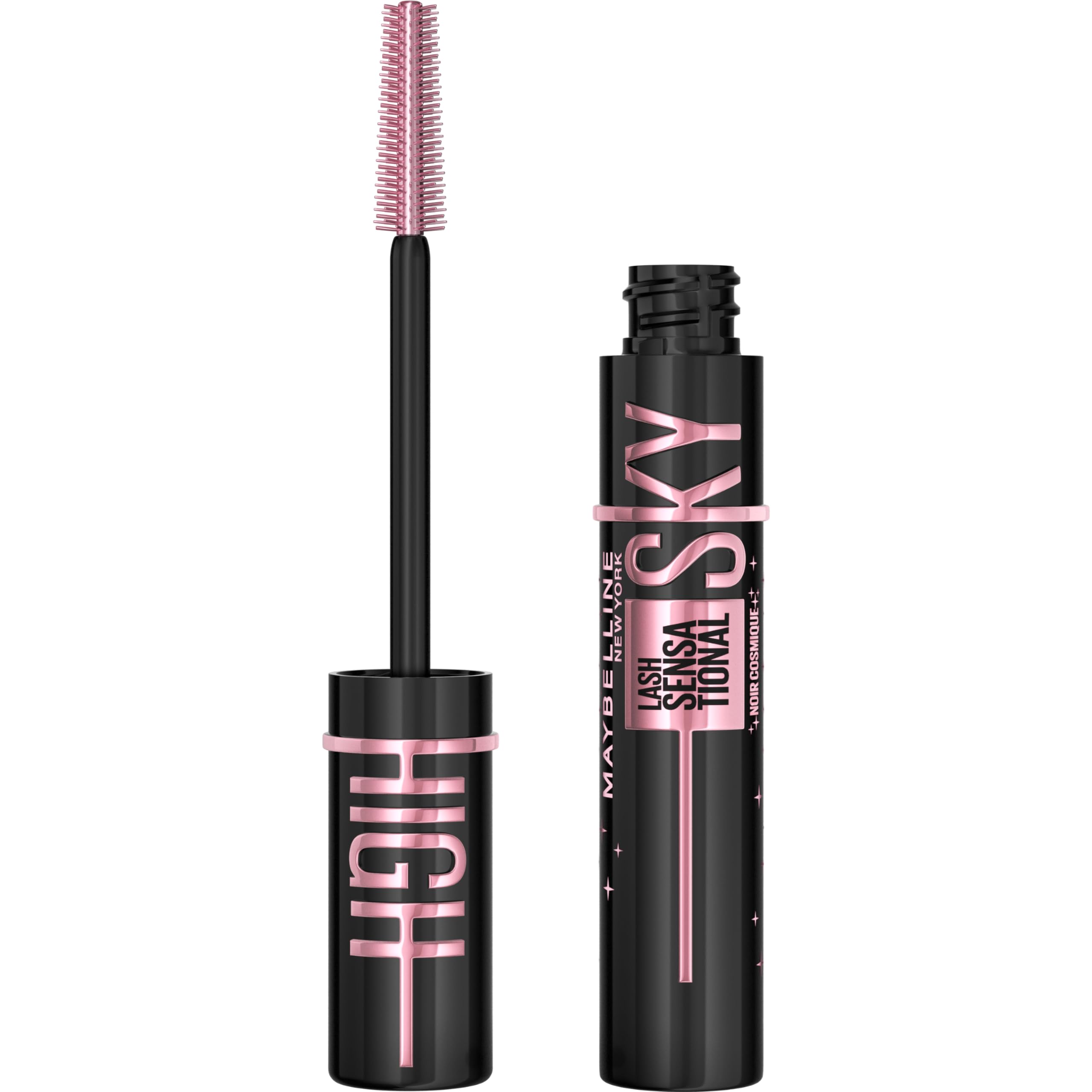 Sky High Washable Mascara with Volume, Cosmic Black, 0.24 ml Halalzen