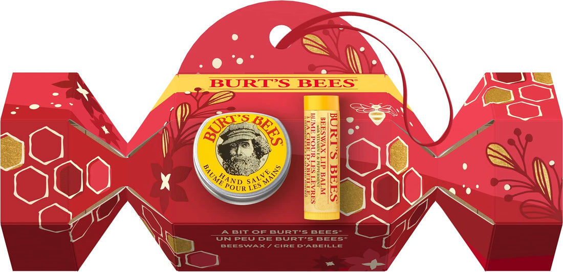 Burt's Bees Lip Balm Pomegranate, Moisturising Lip Balm With Beeswax & Vitamin E, 100% Natural Origin, 4.25g Halalzen
