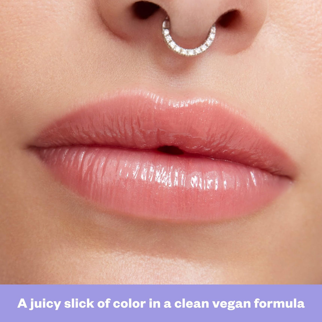 Kosas Wet Lip Oil Gloss - Hydrating Lip Plumping Treatment with Hyaluronic Acid & Peptides, Non-Sticky Finish (Malibu) Halalzen
