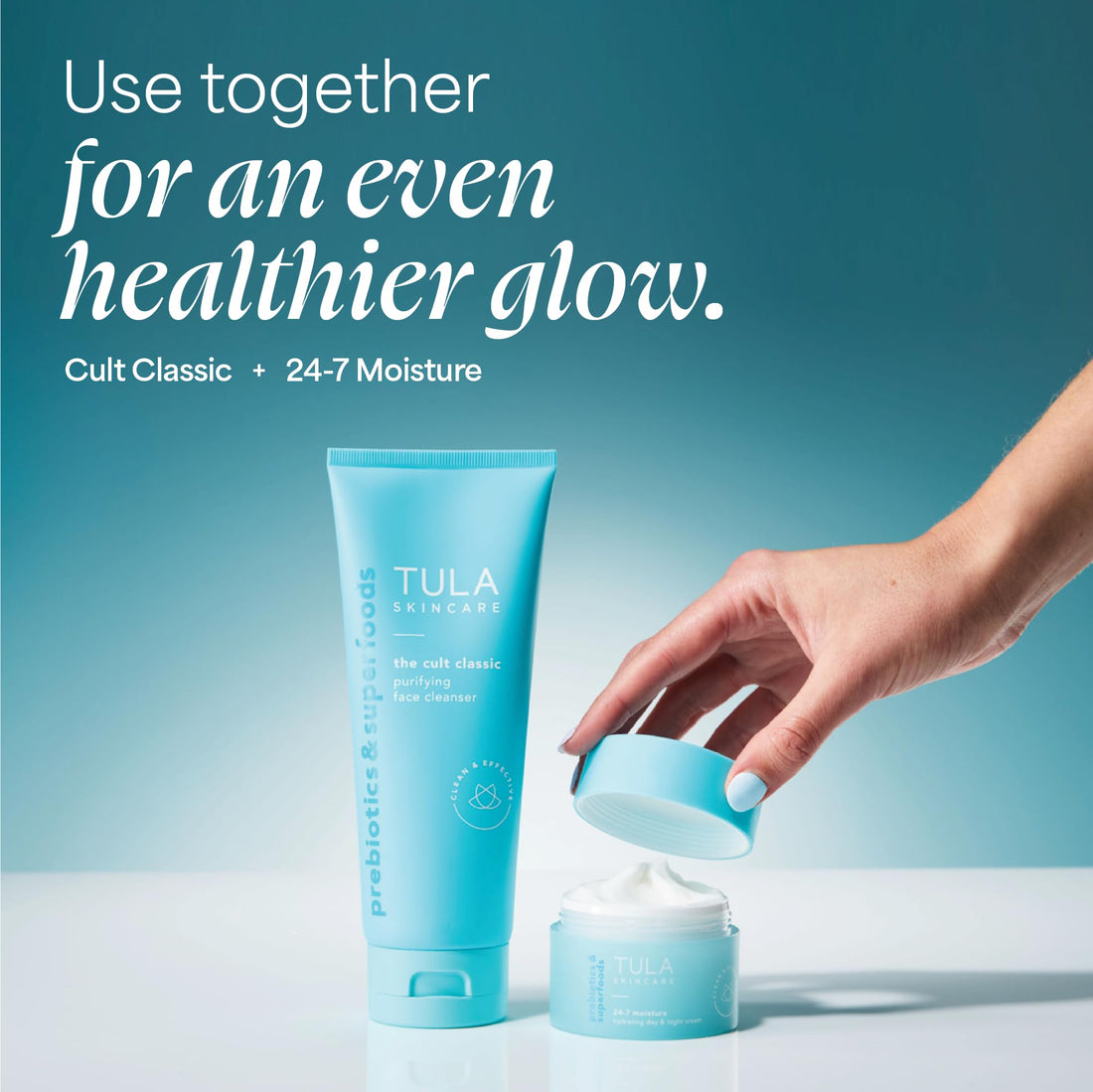 TULA Skin Care Cult Classic Purifying Face Cleanser - Gentle and Effective Face Wash, Makeup Remover, Nourishing and Hydrating
