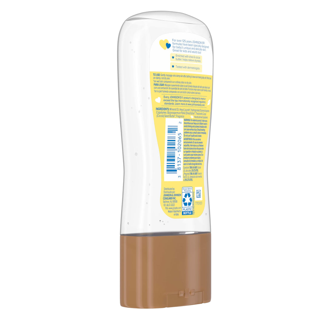 Johnson's Baby Oil, Mineral Oil Enriched with Shea & Cocoa Butter to Prevent Moisture Loss, Hypoallergenic, 20 fl. oz Halalzen
