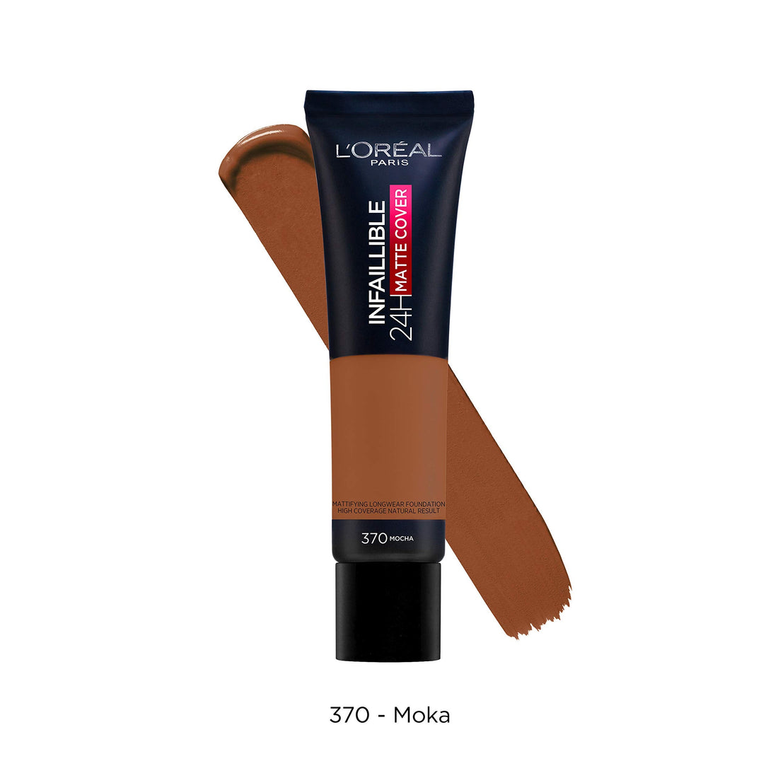 L'Oreal Paris Cover Liquid Foundation, With 4% Niacinamide, Long Lasting, Natural Finish, Available in 20 Shades, SPF 25, Infallible 32H Matte Cover, Shade 110, 30ml Halalzen