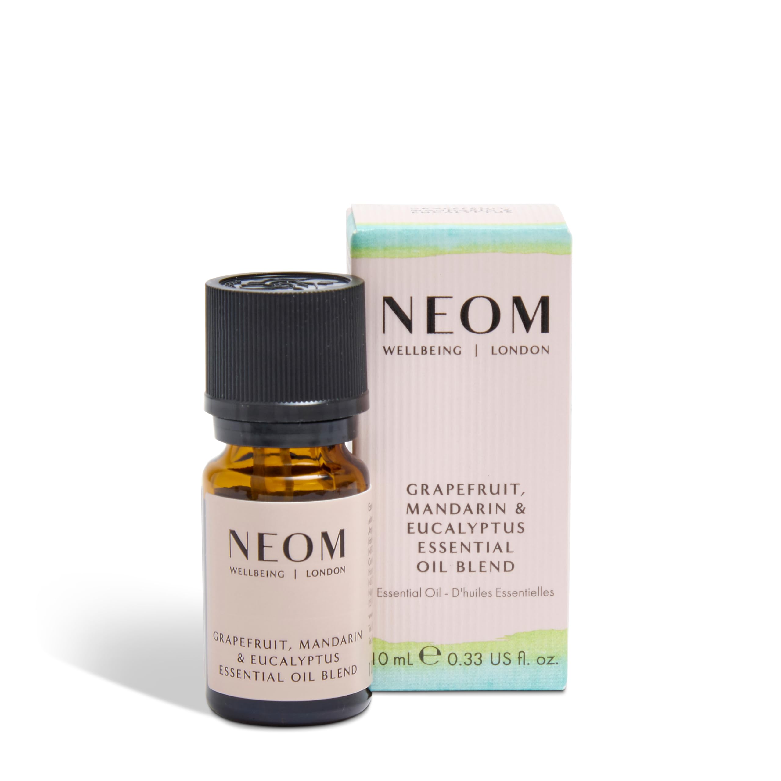 NEOM - Real Luxury Essential Oil Blend, 10ml | Lavender, Jasmine & Sandalwood | Scent to De-Stress Range