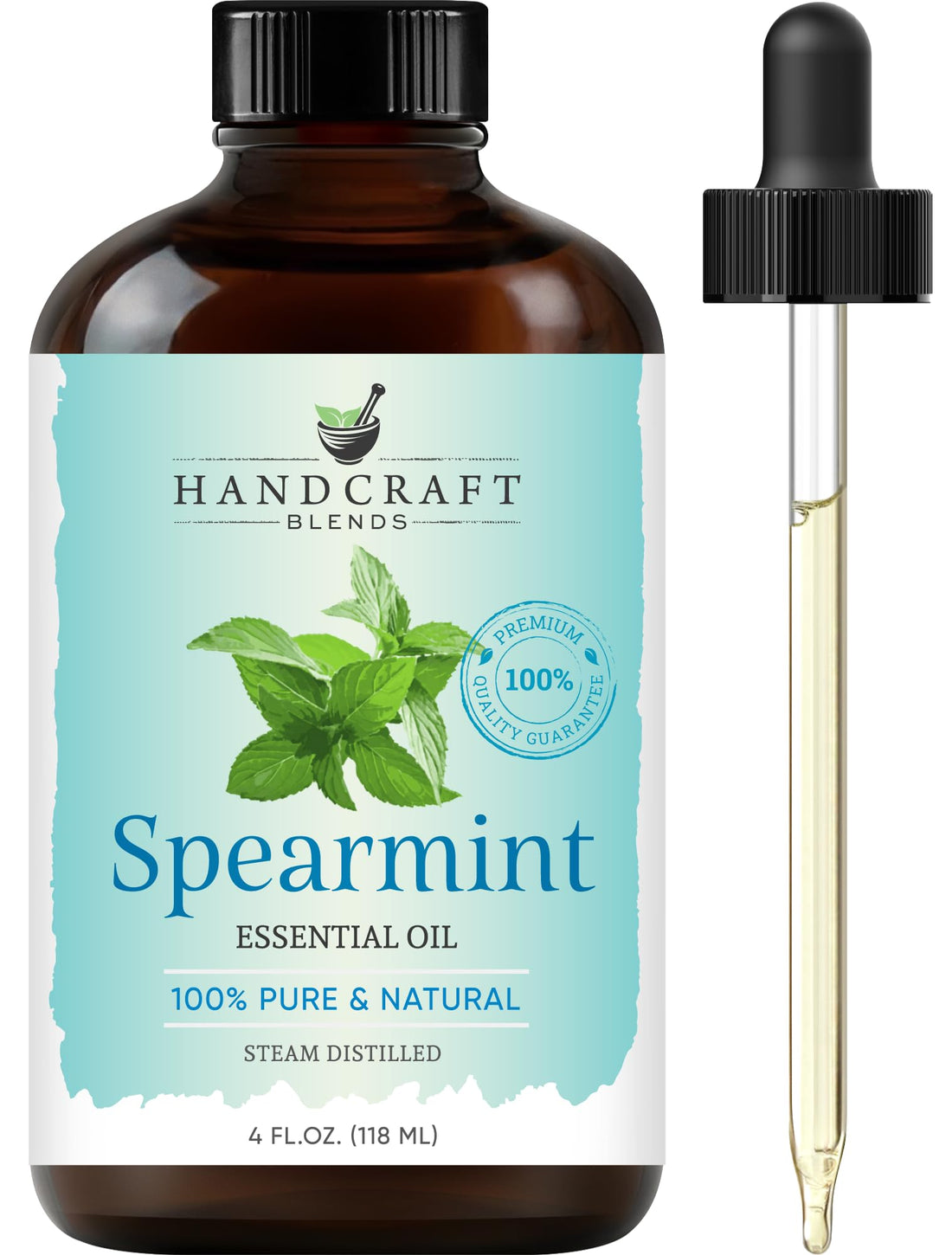 Handcraft Blends Eucalyptus Essential Oil - Huge 118 ml - 100% Pure and Natural - Premium Grade with Glass Dropper