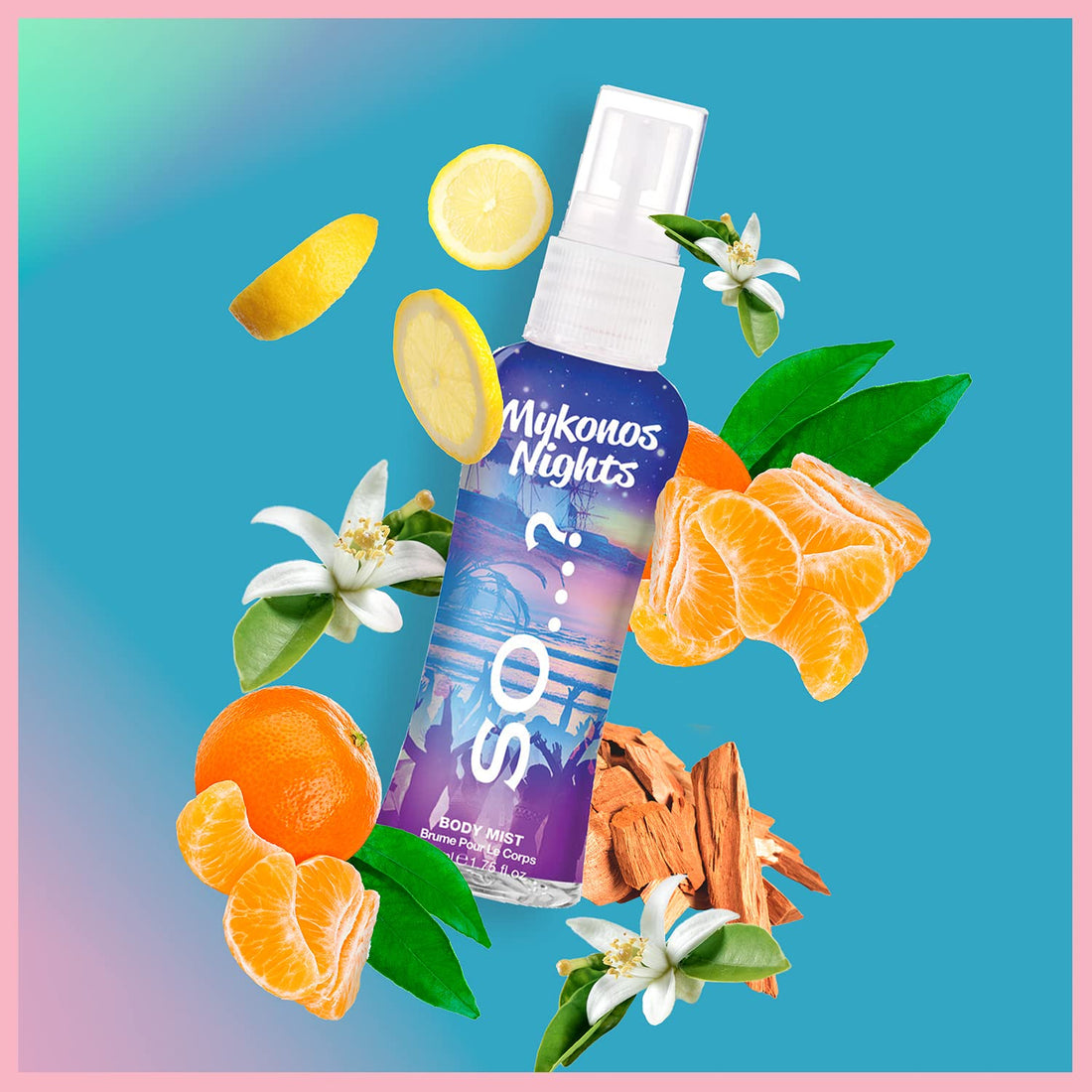 So…? Escapes Womens Gift Set, with Ibiza Dream, Bali Breeze, Mykonos Nights & Majorca Love, Fragrance Spray Set (4 x 50ml) Halalzen