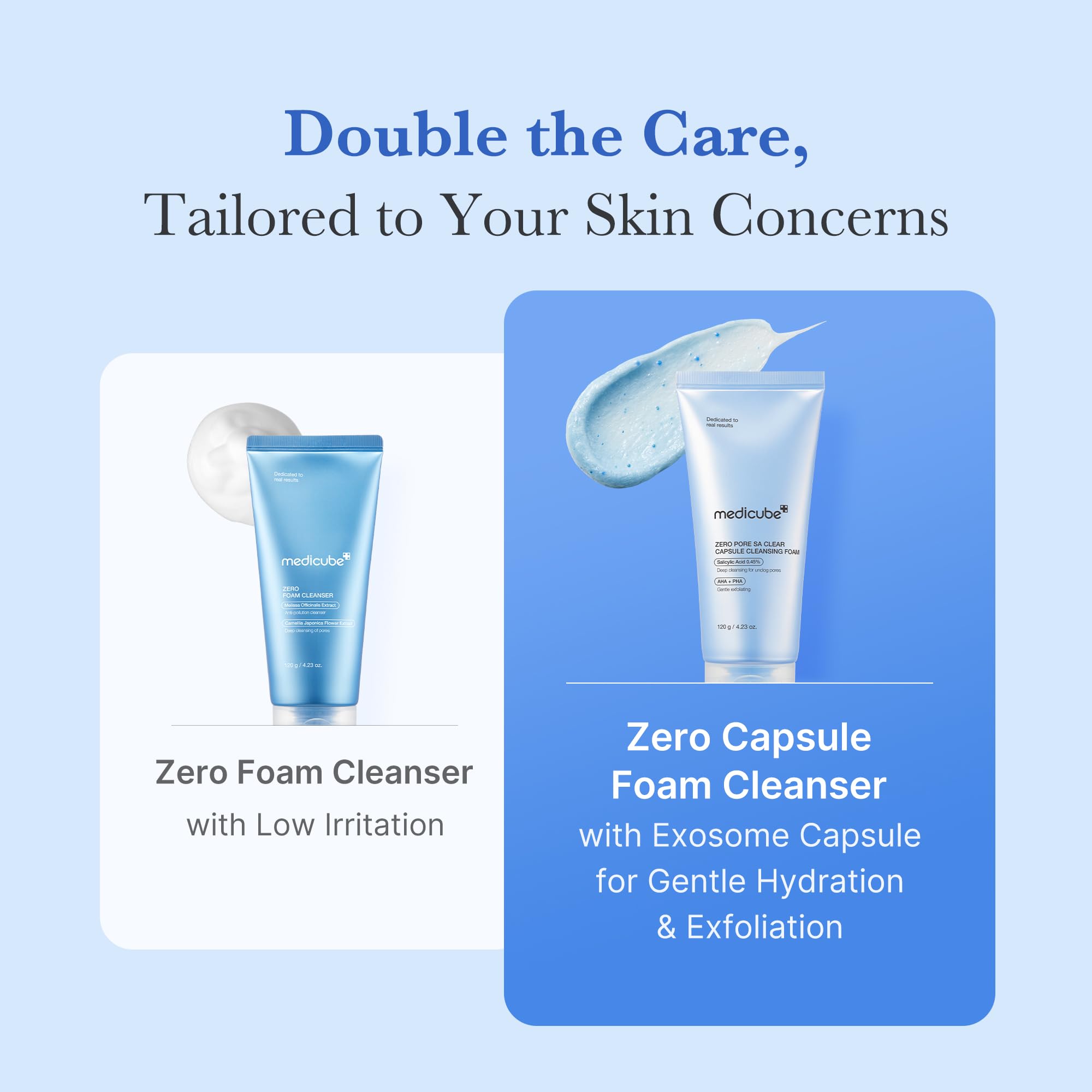medicube Zero Foam Cleanser for Sensitive Skin - Sebum Control, Moisture Balance, and Pore Minimization | Korean Skincare 120g