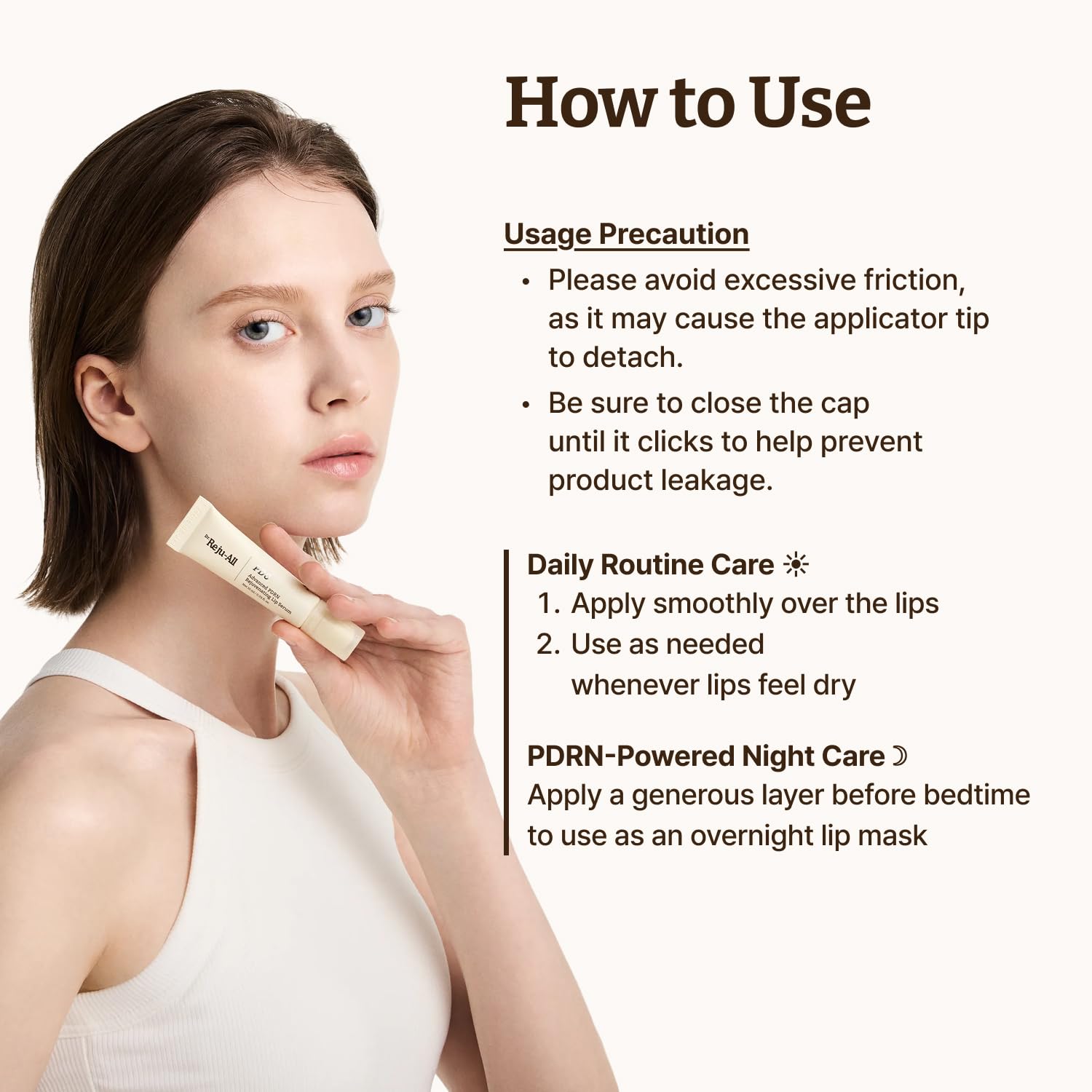 Dr.Reju-All Advanced PDRN Rejuvenating Lip Serum – Hydrating Lip Balm with Lipozip PDRN for Glowy, Dewy Lips – Gentle Exfoliating & Smoothing Lip Moisturizer – Hibiscus & Lactic Acid – 0.3 Fl Oz Halalzen