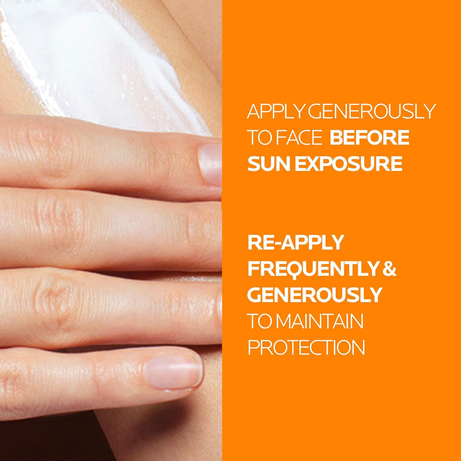 La Roche-Posay Anthelios UVMune 400 Hydrating Cream SPF50+, Face Sunscreen For Dry Sensitive Skin, Ultra Long UVA Protection, Fragrance Free, Water Sweat Sand Resistant, Non-Greasy, 50ml