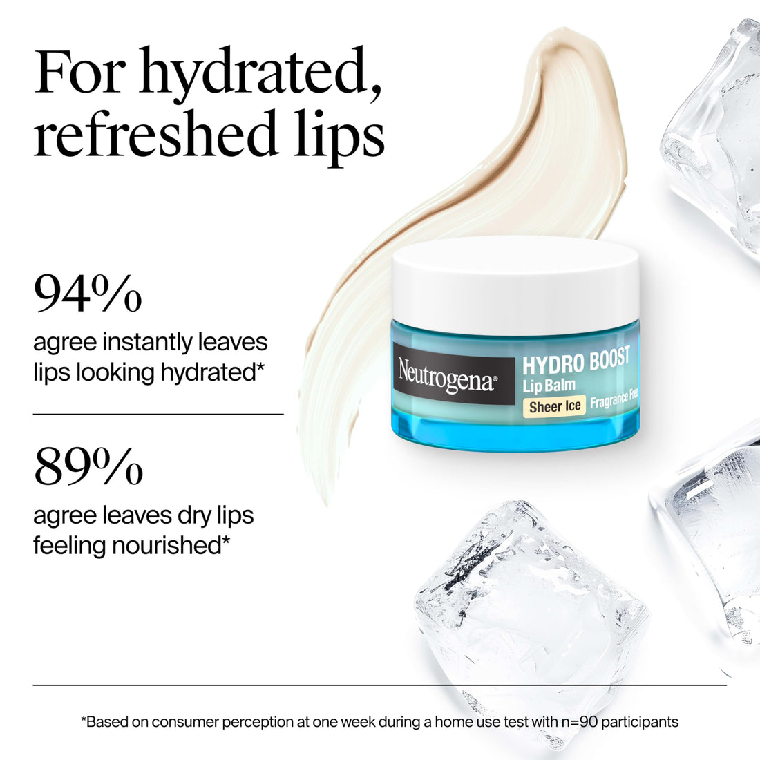 Neutrogena Hydro Boost Hyaluronic Acid Lip Balm, Nourishing Vitamin E Leaves Lips Feeling Hydrated, Sheer Pink Tinted Color with a Sweet Berry Flavor, Sheer Berry, 0.5 oz Halalzen