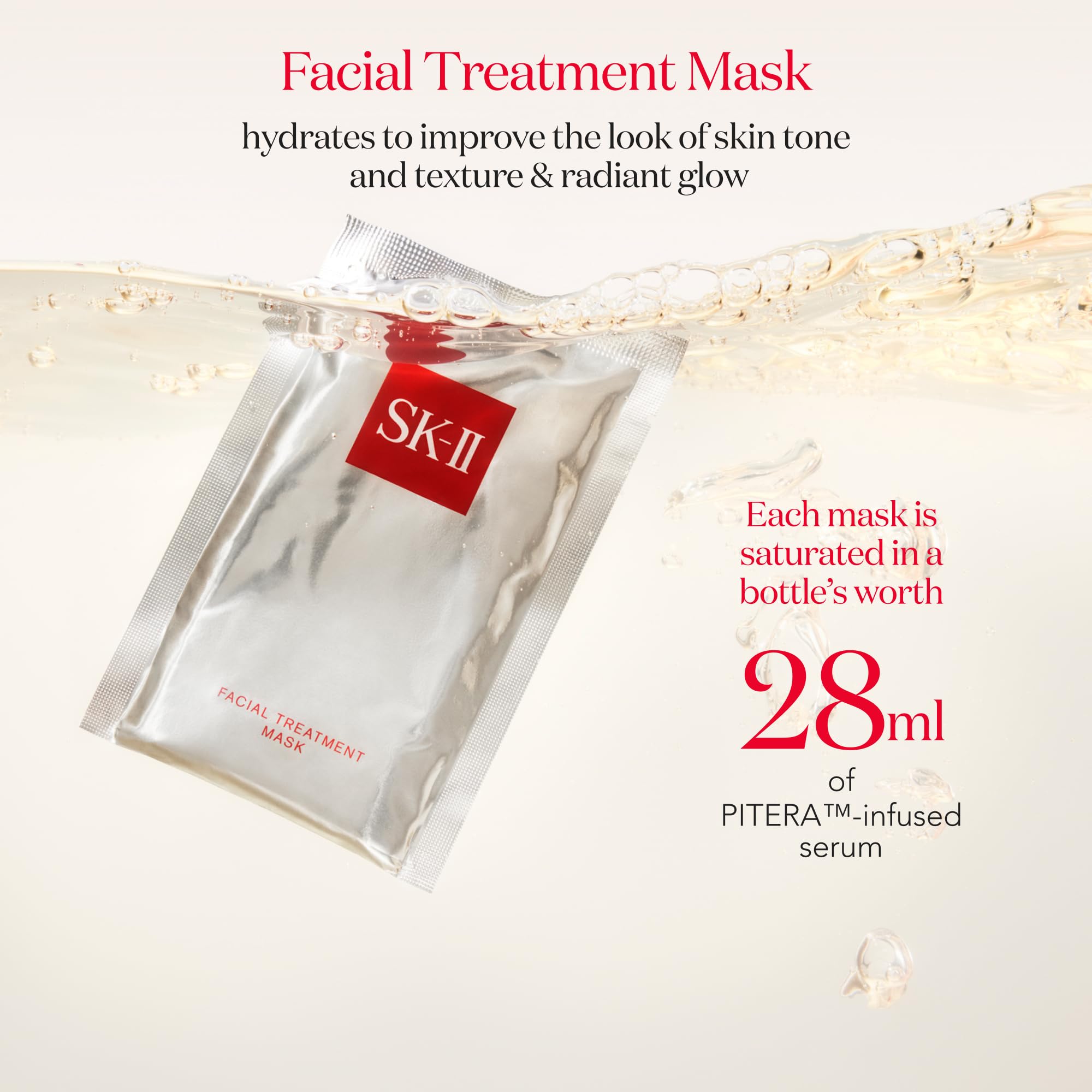 SK-II Facial Masks - Brightening Face Mask Sheets to Help Improve Tone, Texture & Radiance - Anti-Aging Treatment for Replenished Moisture & Visibly Healthier Skin Halalzen