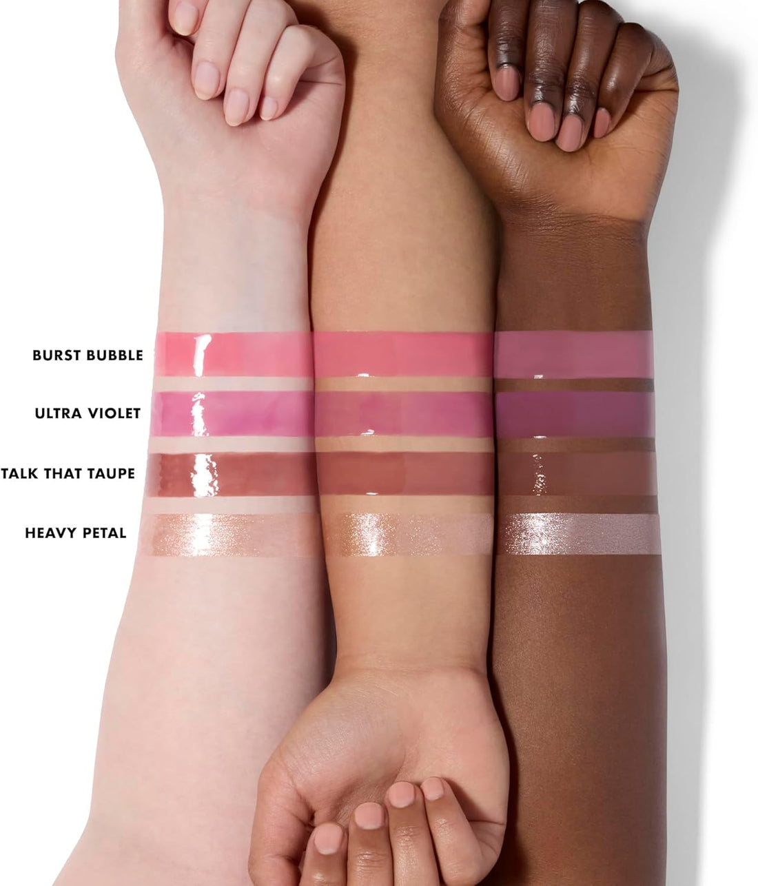 Glow Reviver Plumping Lip Oil Kit, Nourishing Tinted Lip Oils For A High-shine Finish, Infused With Jojoba Oil, Vegan & Cruelty-free, 4 Shades