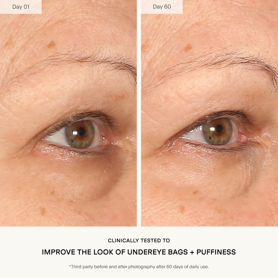 U Beauty The RETURN Eye Concentrate - Anti-Aging Eye Cream with Peptides and Antioxidants for Brighter and Tighter Under Eyes, Reduce Fine Lines, Puffiness & Dark Circles - 0.5 fl oz