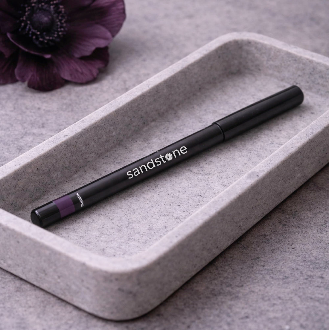 Sandstone Scandinavia Waterproof Eyeliner Pencil - Long-Lasting Gel Eye Liner for Sensitive Eyes - Hypoallergenic & Smudge-Proof - Fragrance-Free, Vegan & Allergy Tested (Black) Halalzen