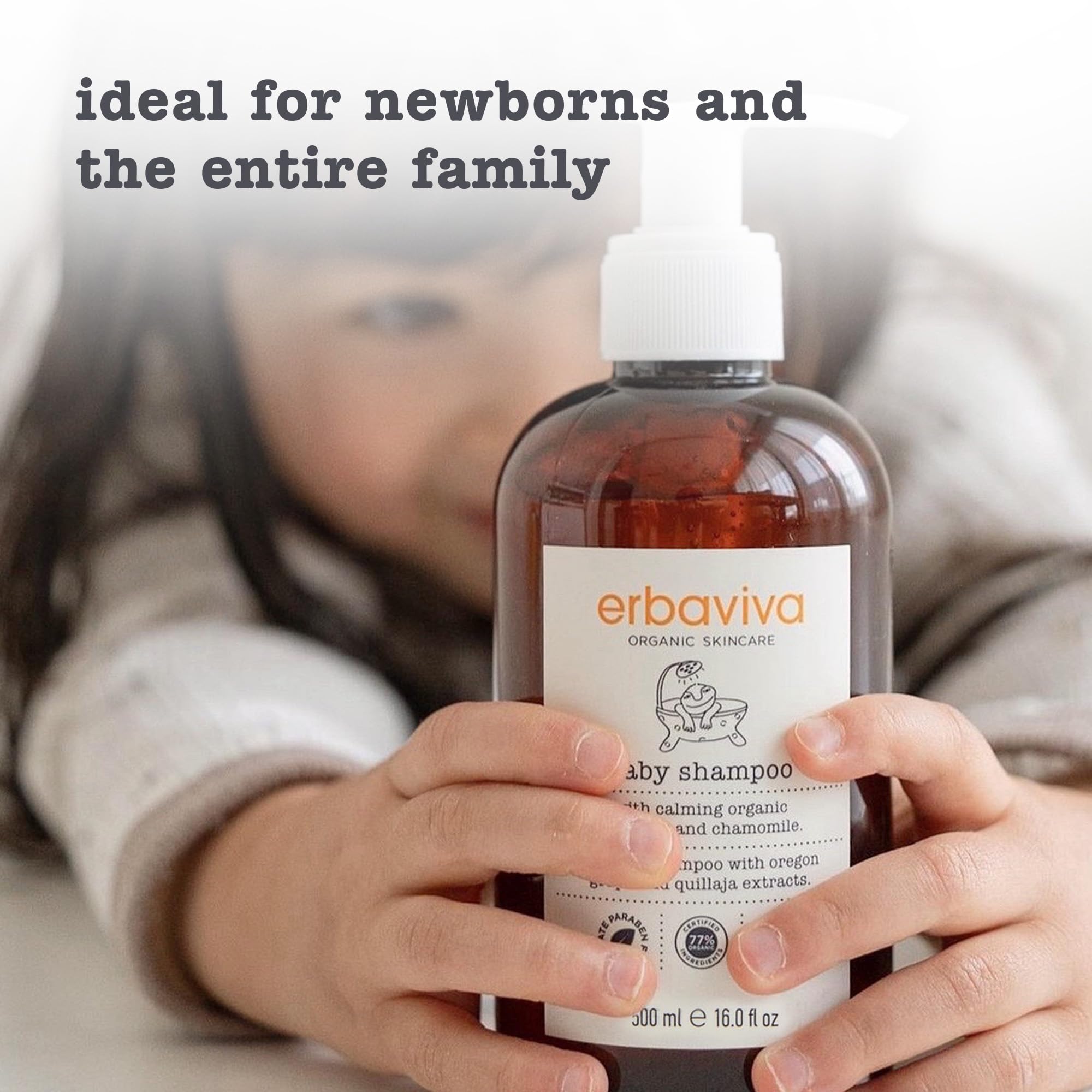 erbaviva Baby Shampoo, 16 Fl Oz Halalzen