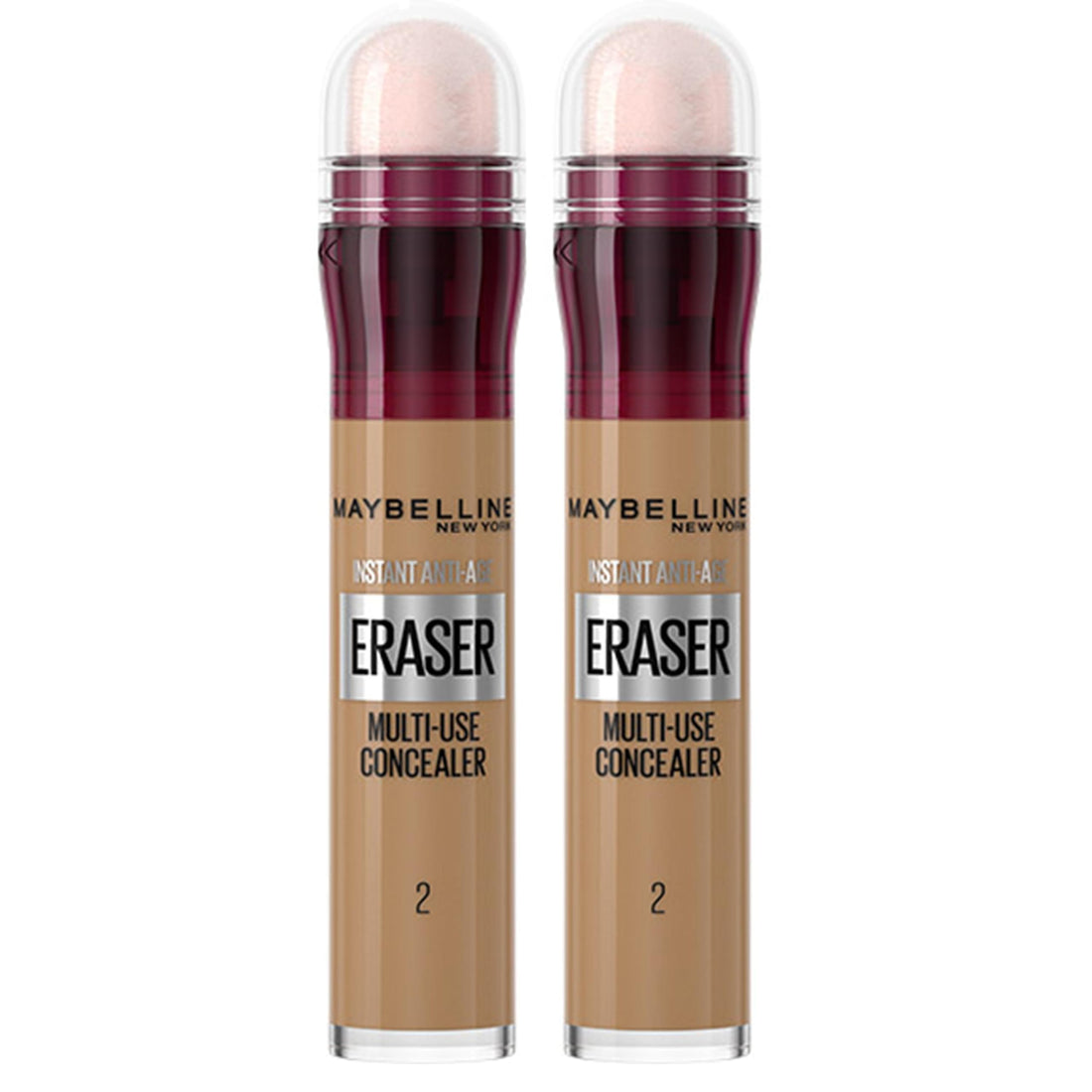 Maybelline Instant Anti-Age Eraser Eye Concealer for Face, Dark Circles, Blemish & Fine Lines Concealer, Full Coverage, Dermatologist Tested, Suitable for Sensitive Skin, Shade: 00 Ivory Halalzen