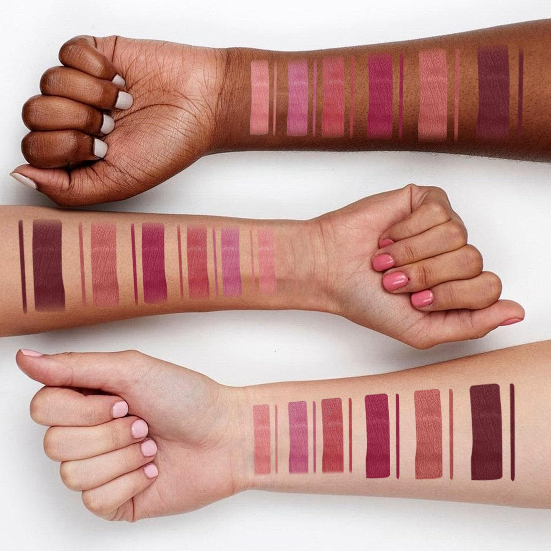 LANGMANNI 6 Matte Lipstick with 6 Lipliners Durable Lip Gloss,Long-Lasting&Waterproof Non-Stick Cup High Pigmented Velvet Lipgloss Kit,Beauty Cosmetics Gift for Girls(12PCS) Halalzen