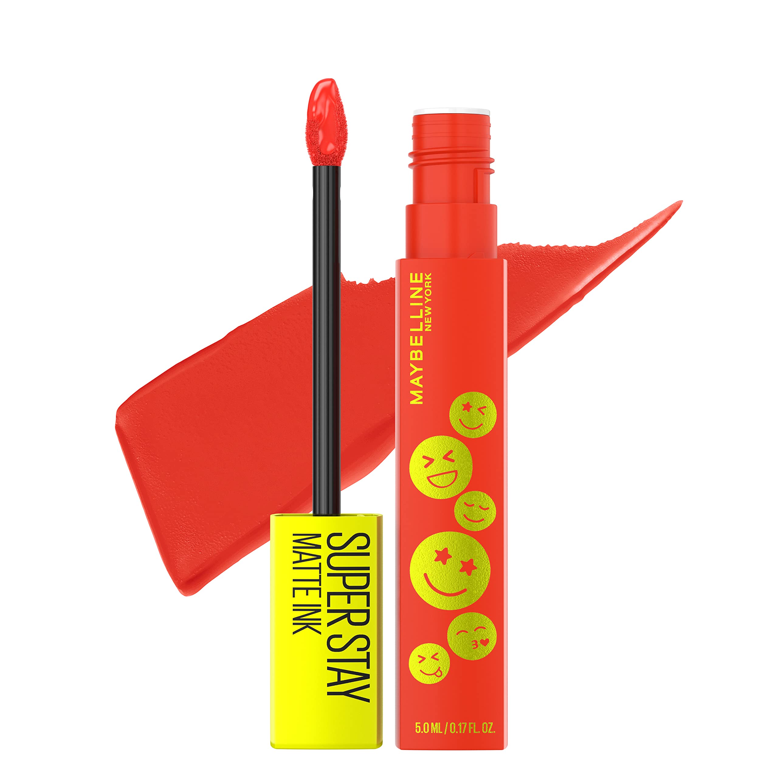 Maybelline Super Stay Matte Ink Liquid Lipstick Makeup, Long Lasting High Impact Color, Up to 16H Wear, Mover, Brown, 1 Count, Packaging May Vary