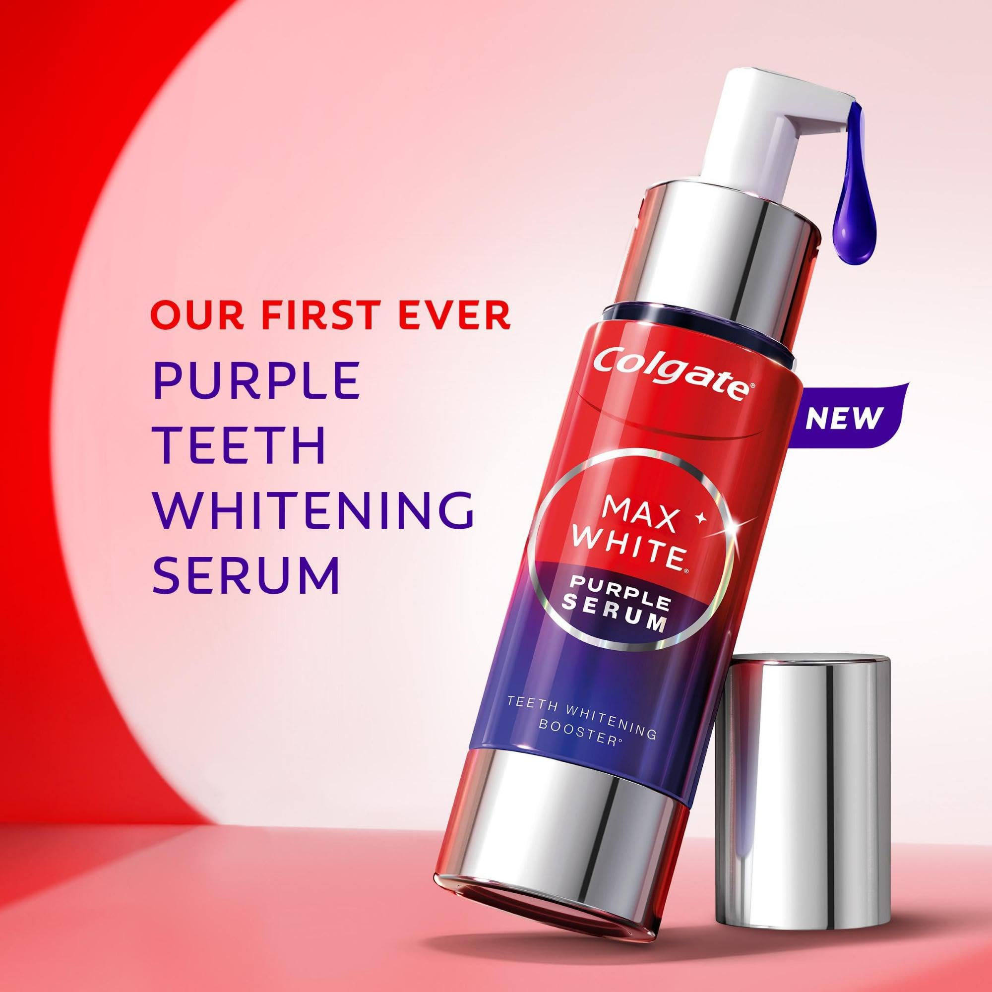 Colgate Max White Purple Teeth Whitening Serum 40ml