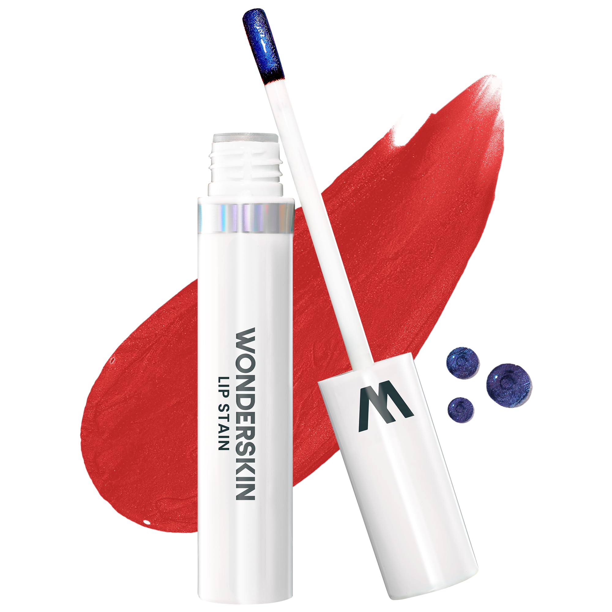 Wonderskin Wonder Blading All Day Lip Stain Peel Off Masque - Long Lasting, Waterproof and Transfer Proof Pink Lip Tint, Matte Finish Peel Off Makeup (First Kiss Masque) Halalzen