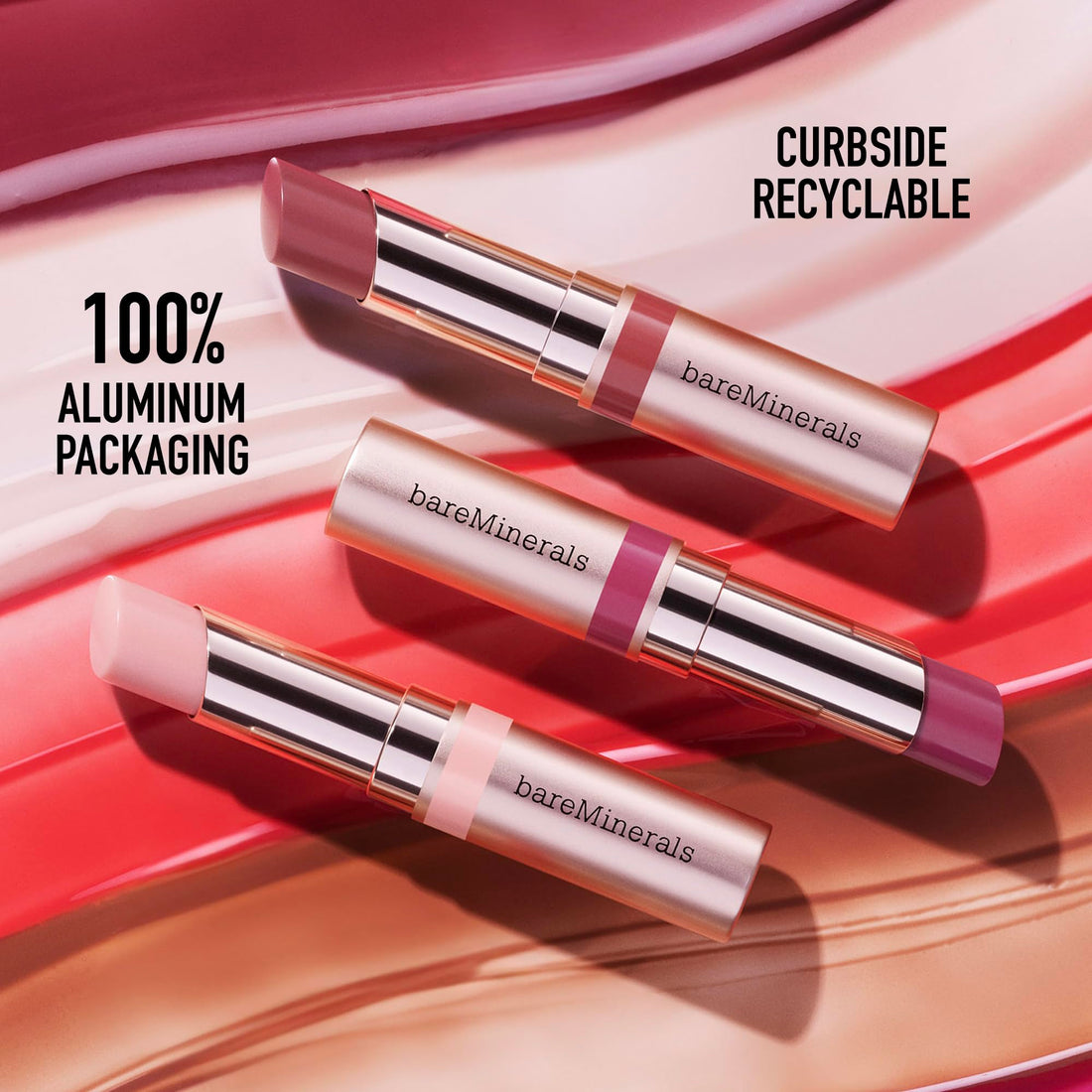 bareMinerals Dewy Lip Gloss-Balm - Hydrating Lip Gloss + Tinted Lip Balm Hybrid, Shine Finish + 24HR Hydration, For Soft + Smooth Lips, Non-Sticky, Vegan Halalzen