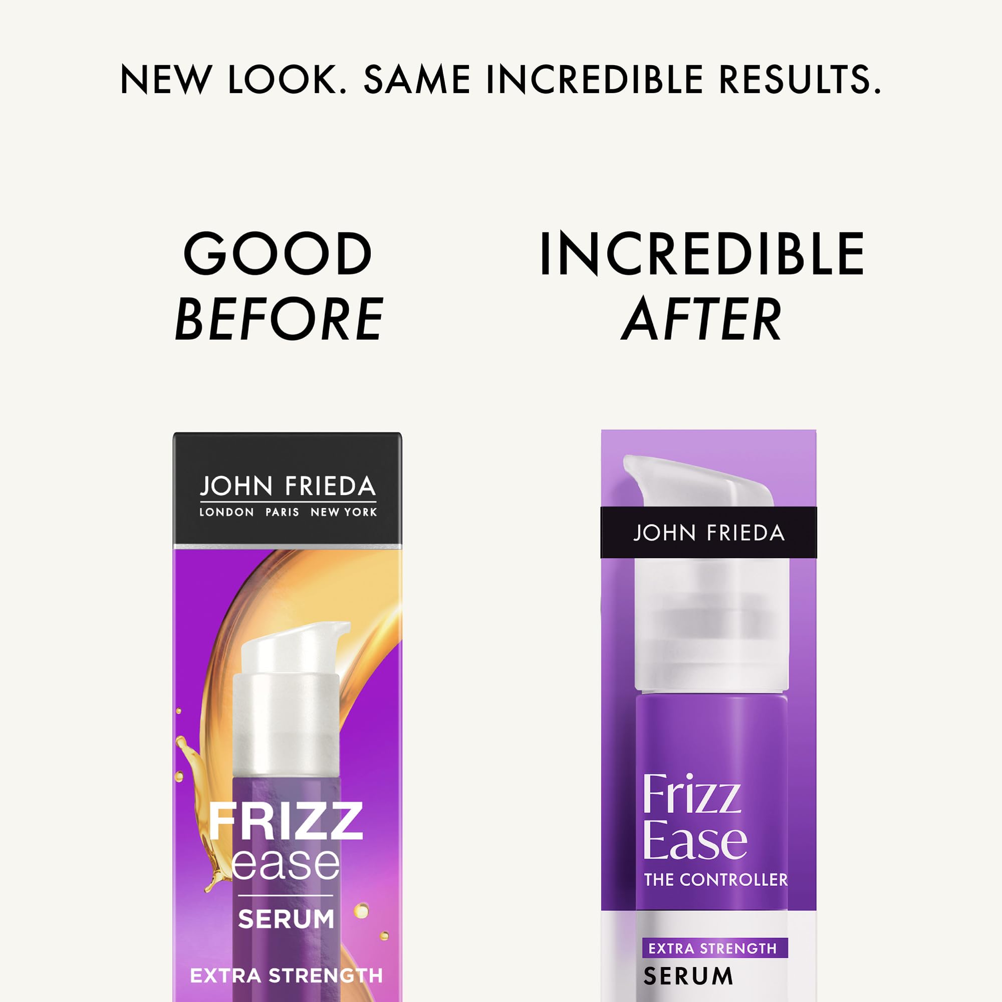 John Frieda Frizz Ease The Controller Extra Strength Hair Serum, Anti Frizz Hair Serum, 1.69 Fl Oz Halalzen